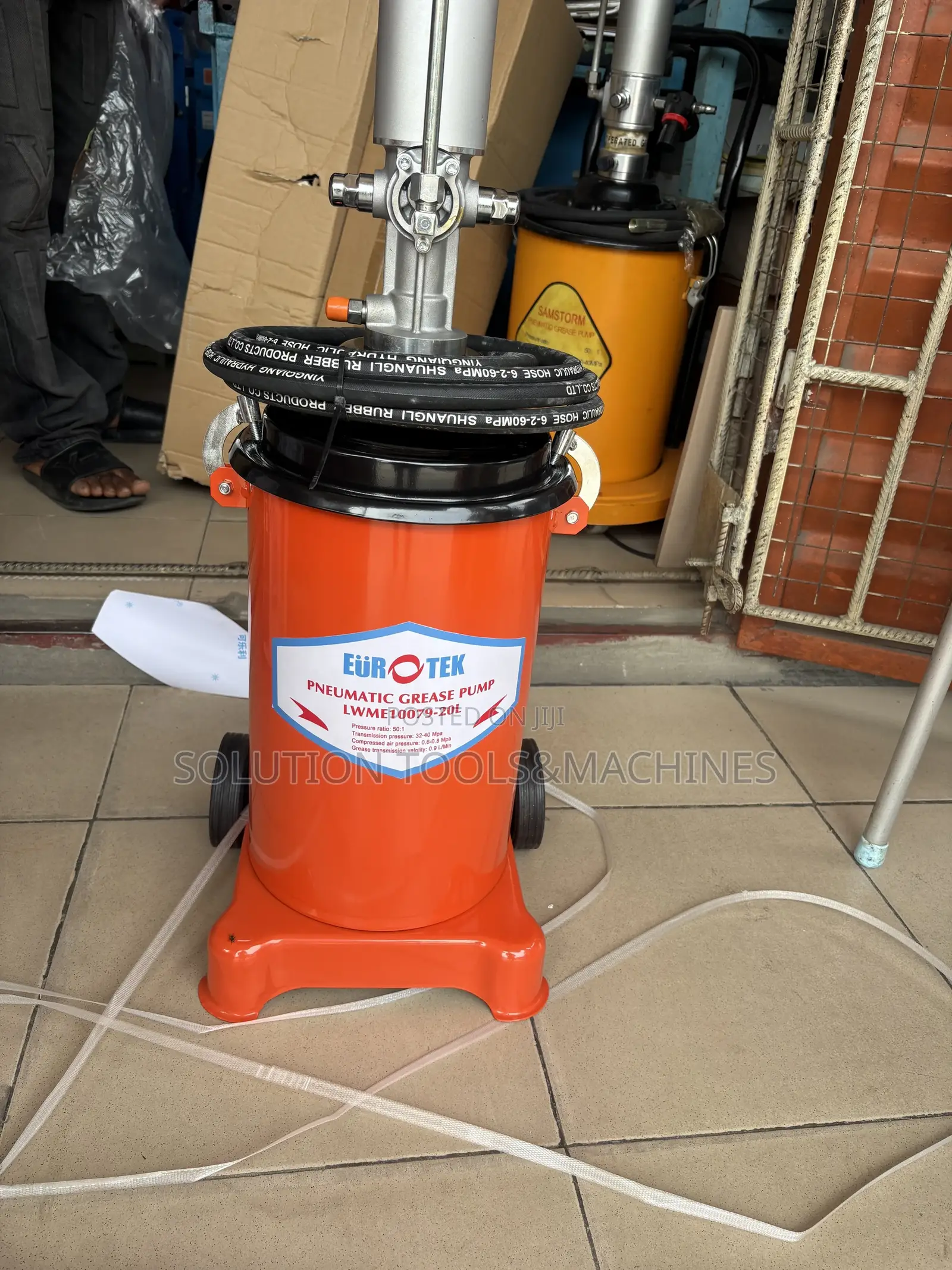 Heavy Duty 20L Pneumatic Grease Pump (Bucket)