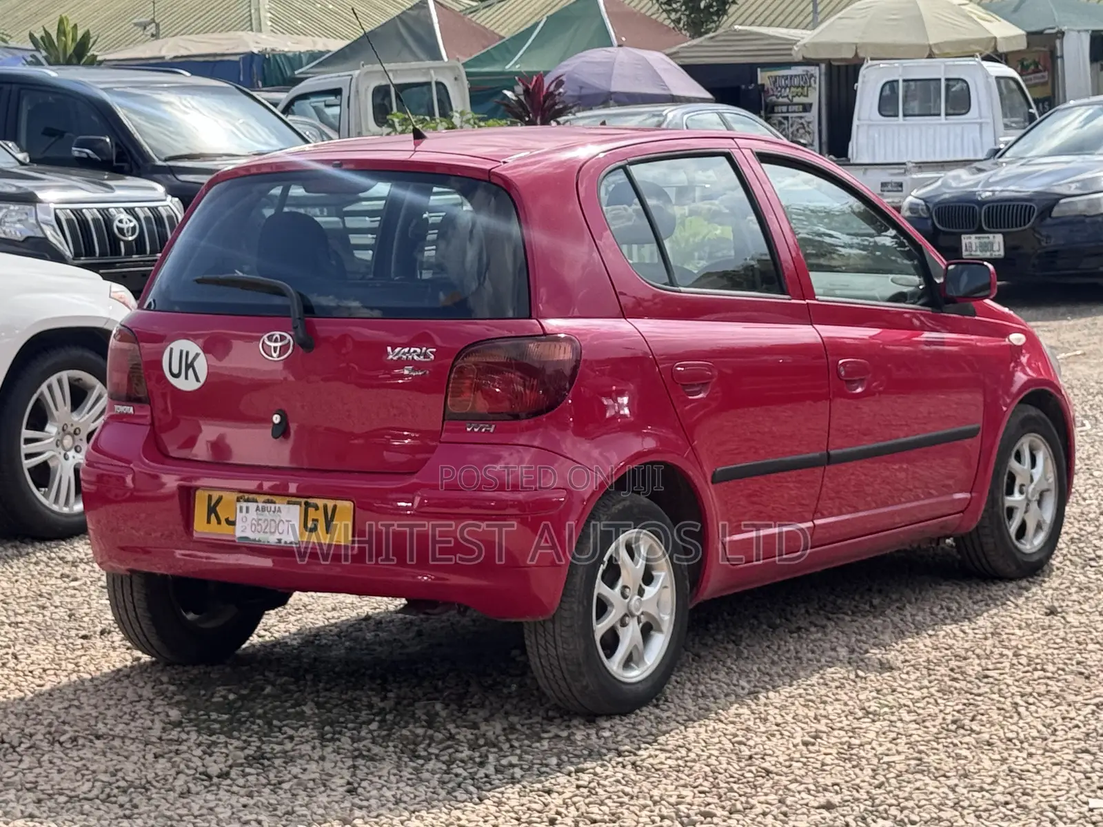 Toyota Yaris 2003 Red