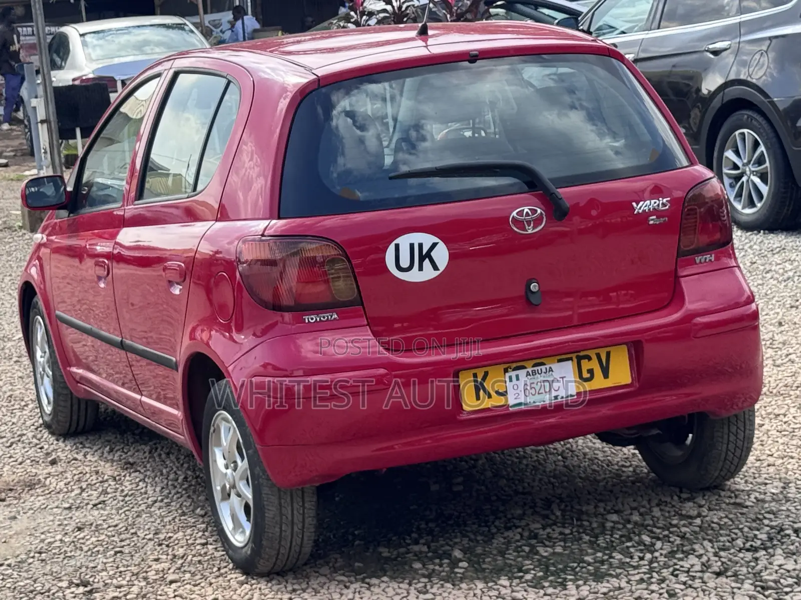 Toyota Yaris 2003 Red