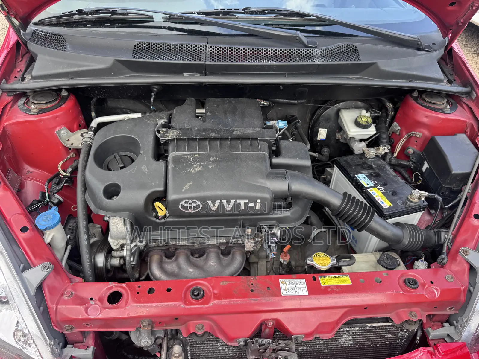 Toyota Yaris 2003 Red