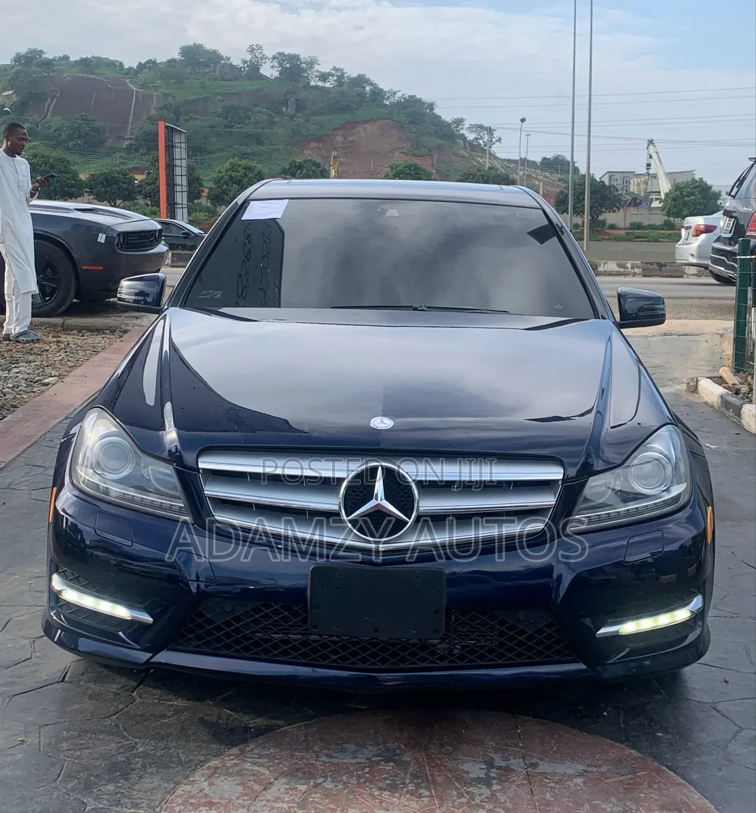 Mercedes-Benz C300 2013 Blue