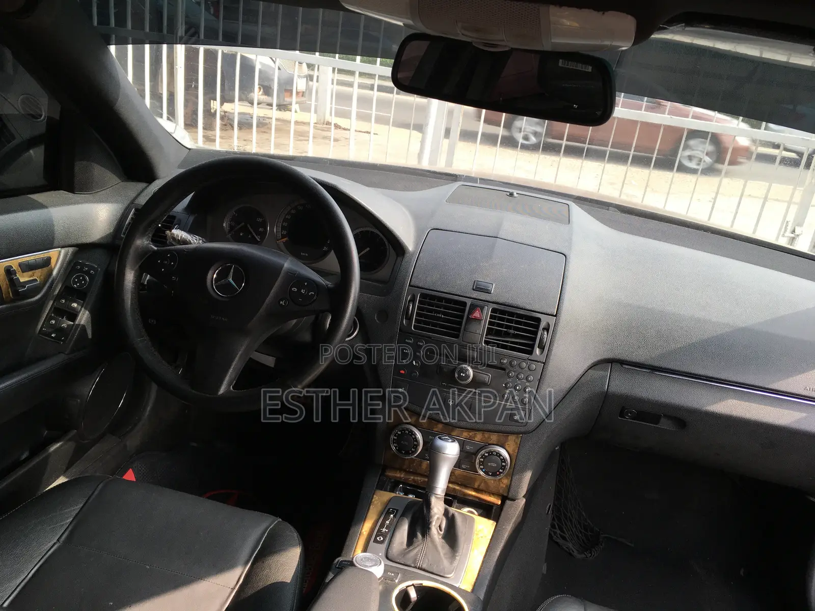 Mercedes-Benz C350 2008 Black