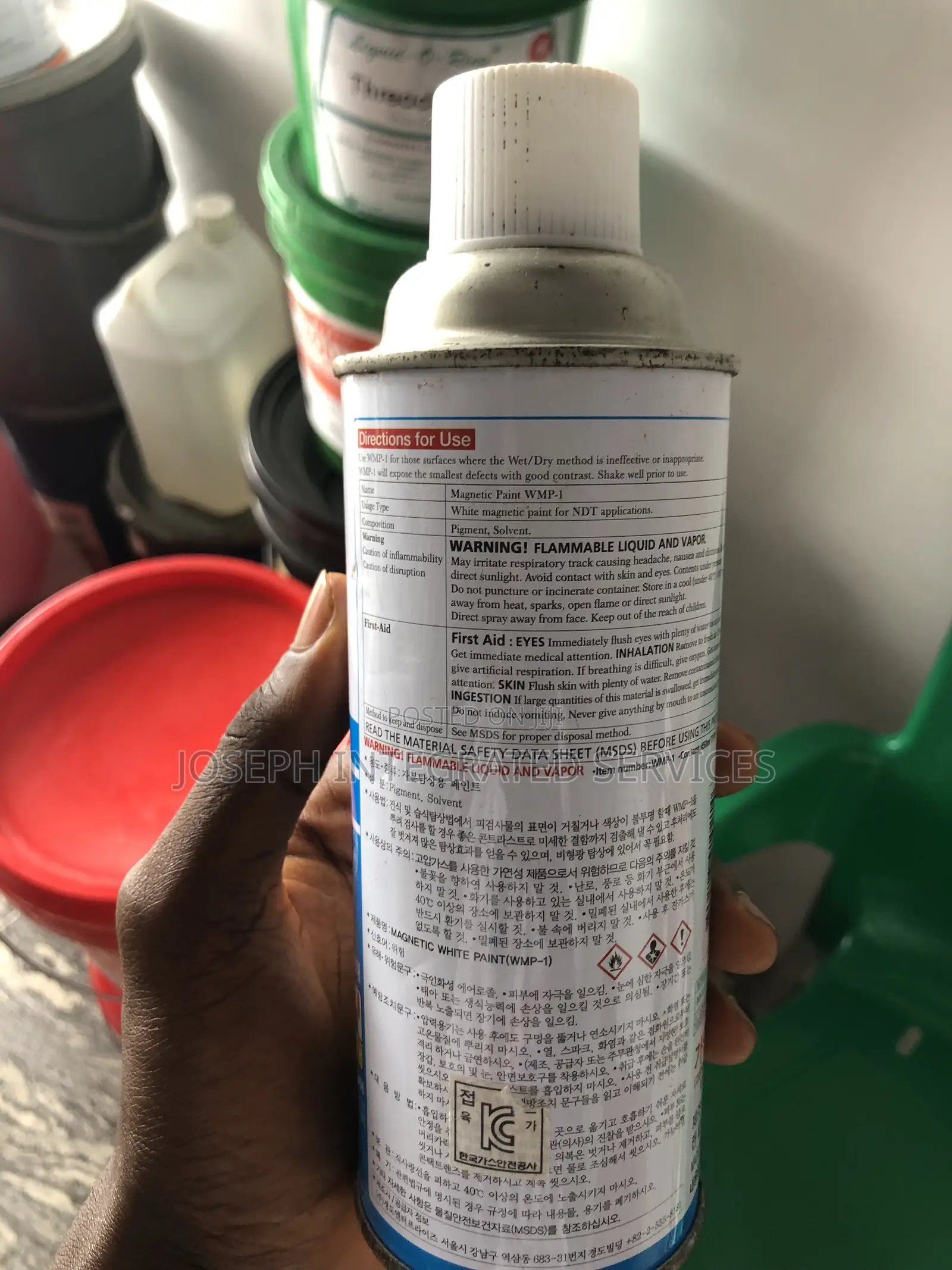 KDG WMP-1 White Magnetic Paint