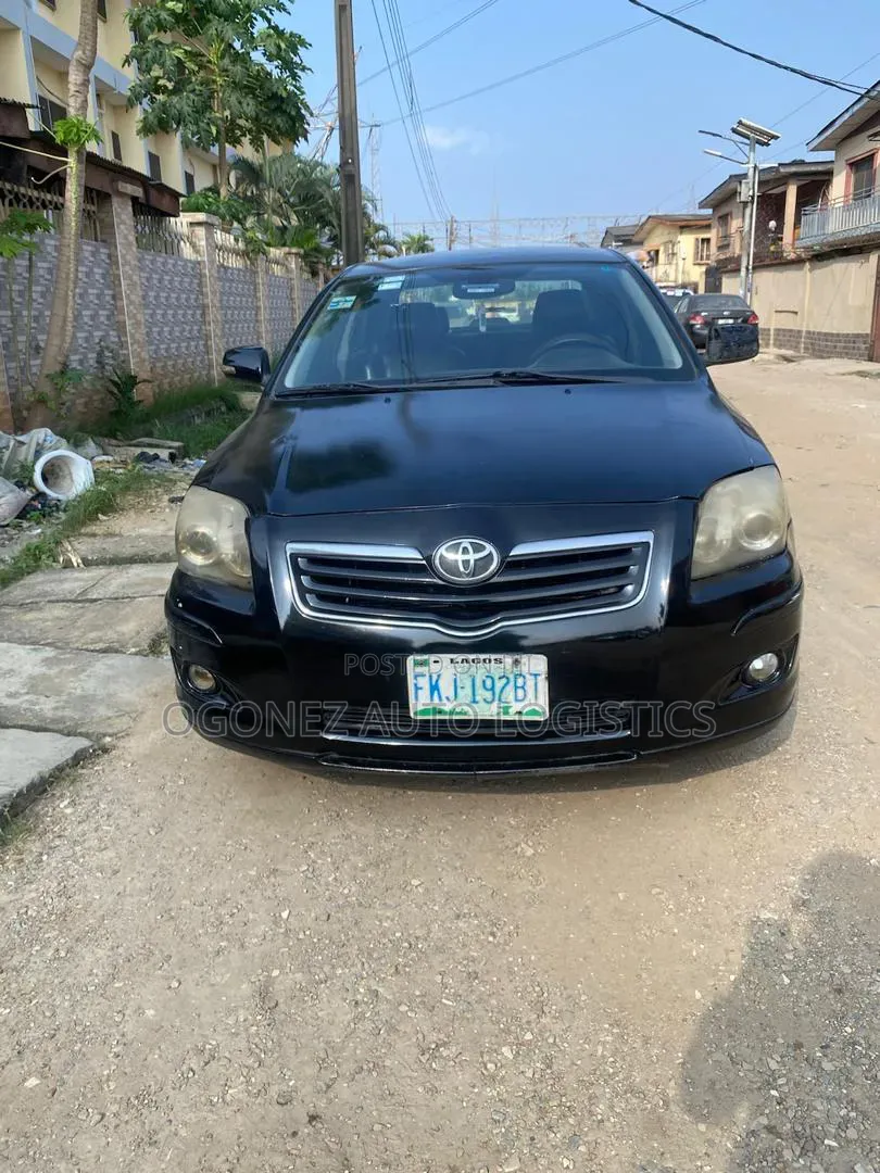 Toyota Avensis 2007 Black