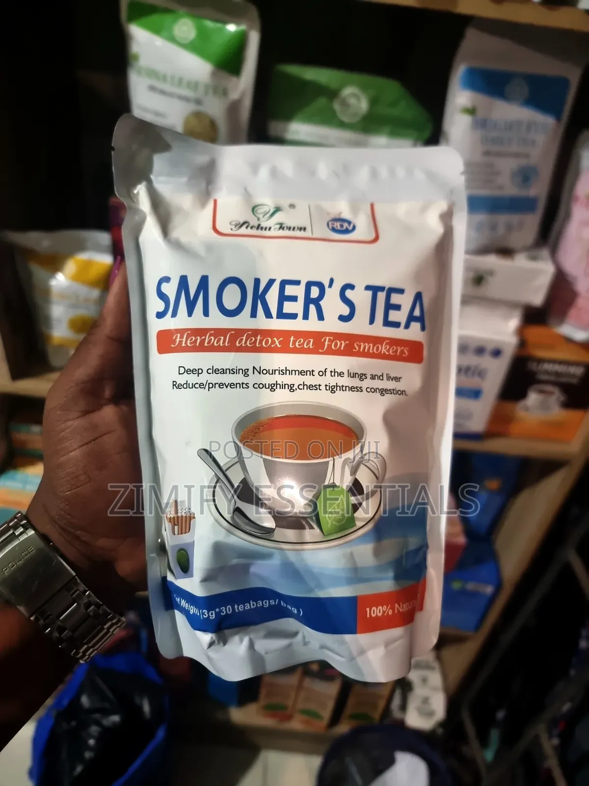 YichuTown Smoker's Tea Herbal Detox - 30 Tea Bags