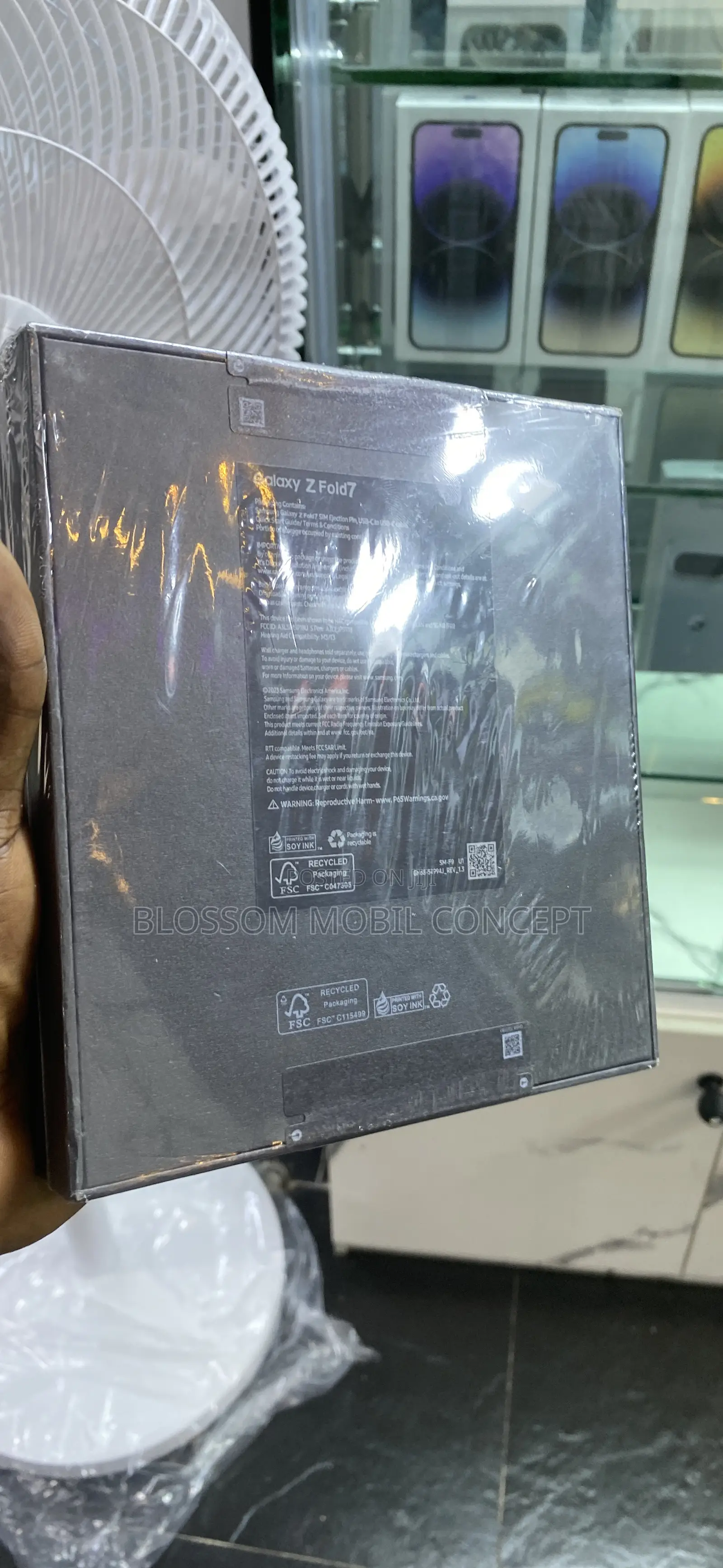 New Samsung Galaxy Z Fold7 256 GB Blue