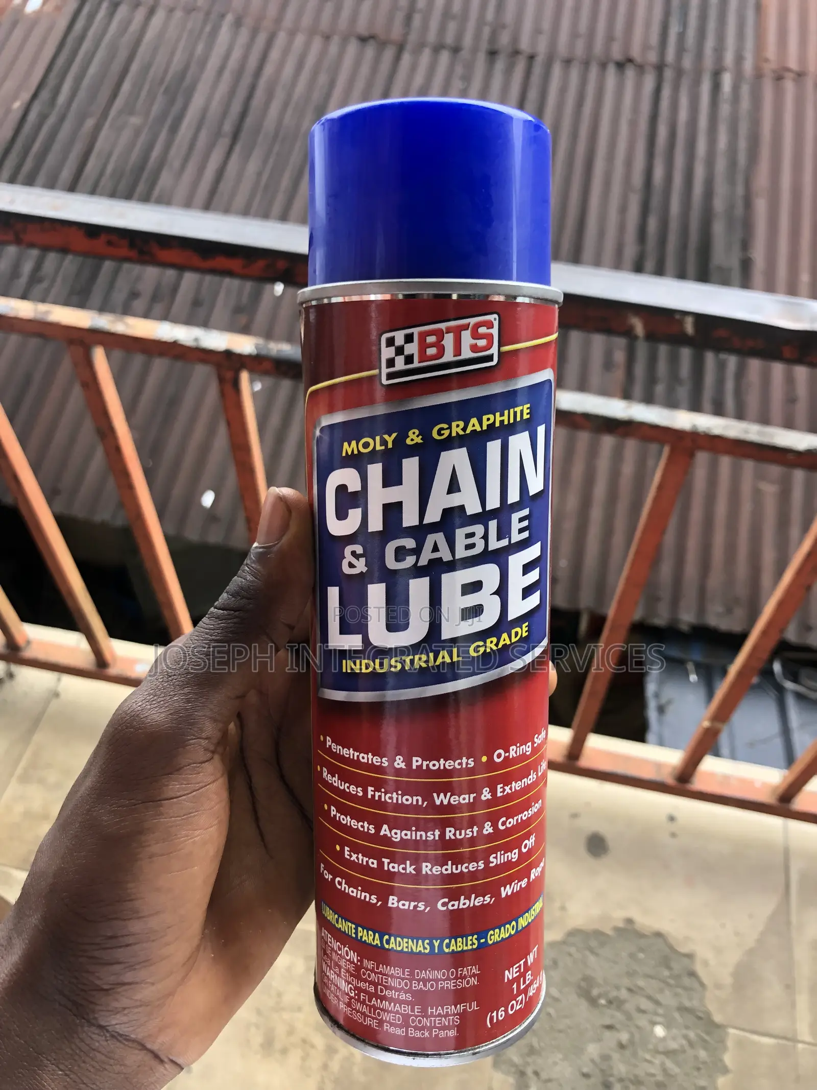 BTS Industrial Grade Chain Cable Lube