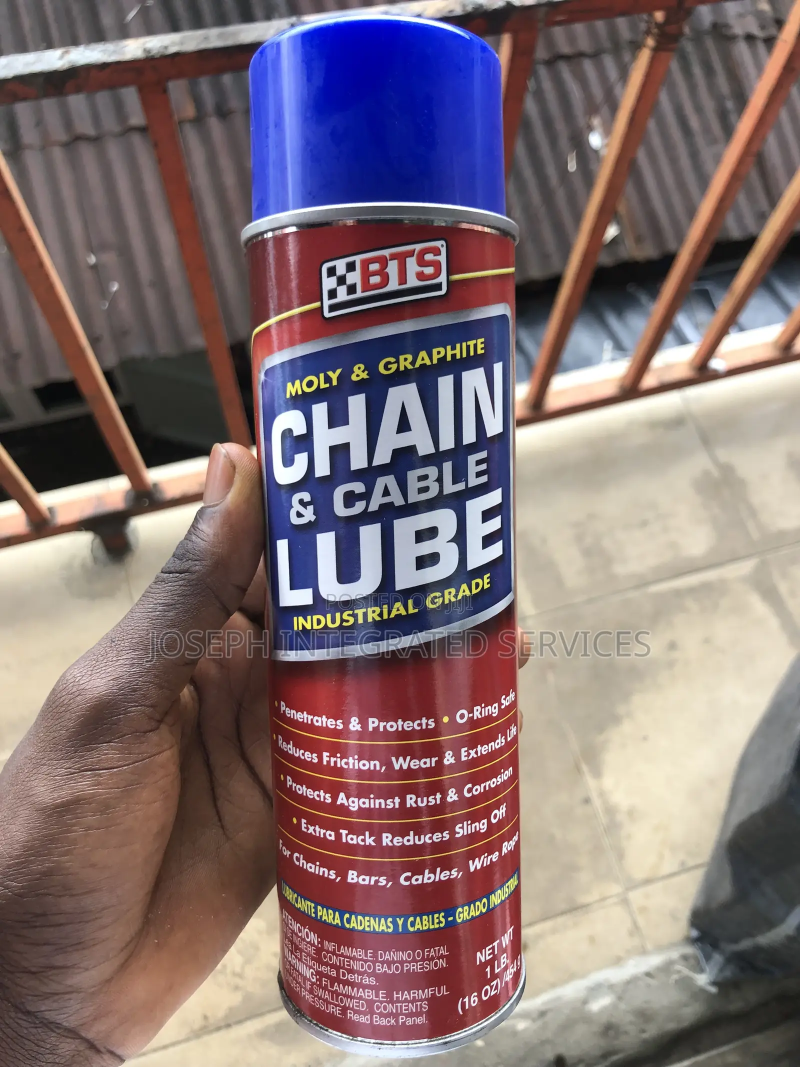 BTS Industrial Grade Chain Cable Lube