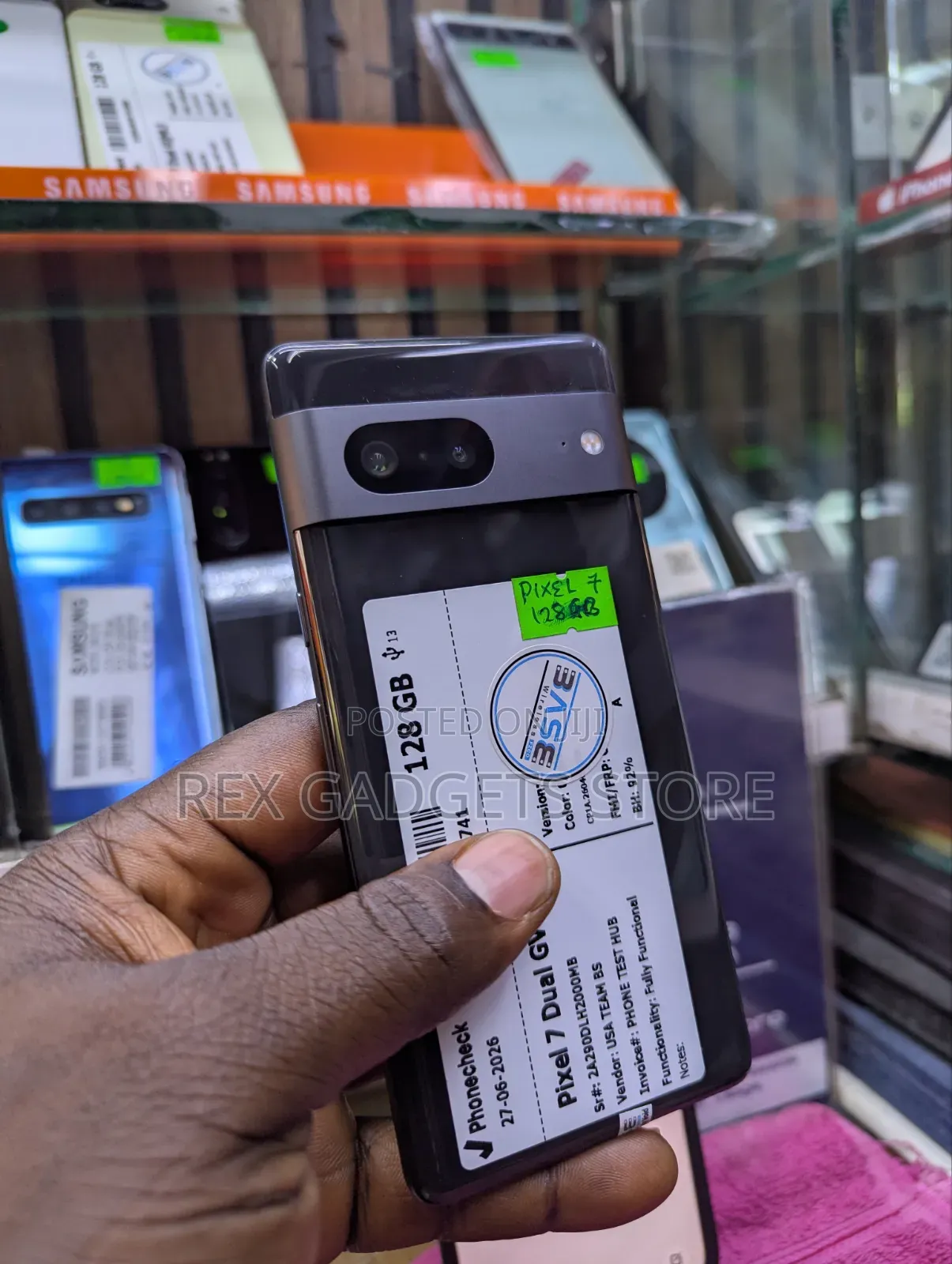 Google Pixel 7 128 GB Black