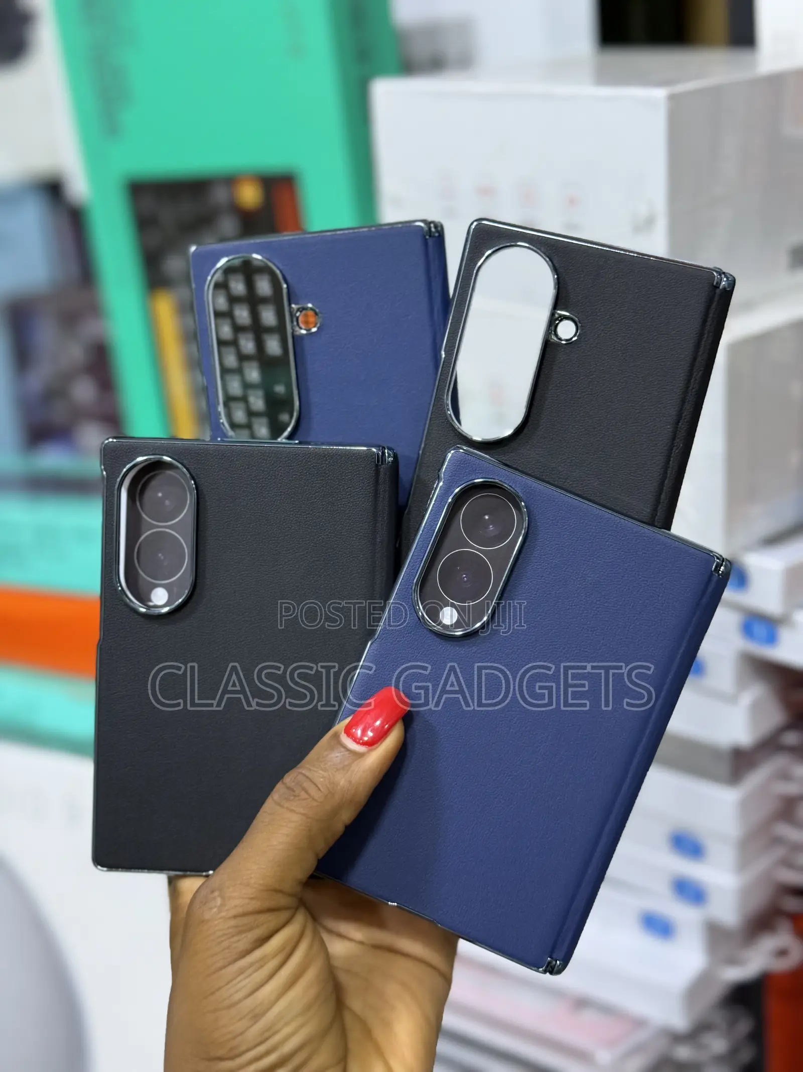 Plain Leather Back Case for Samsung Galaxy Z Fold 8 / Z Fold 8 Ultra