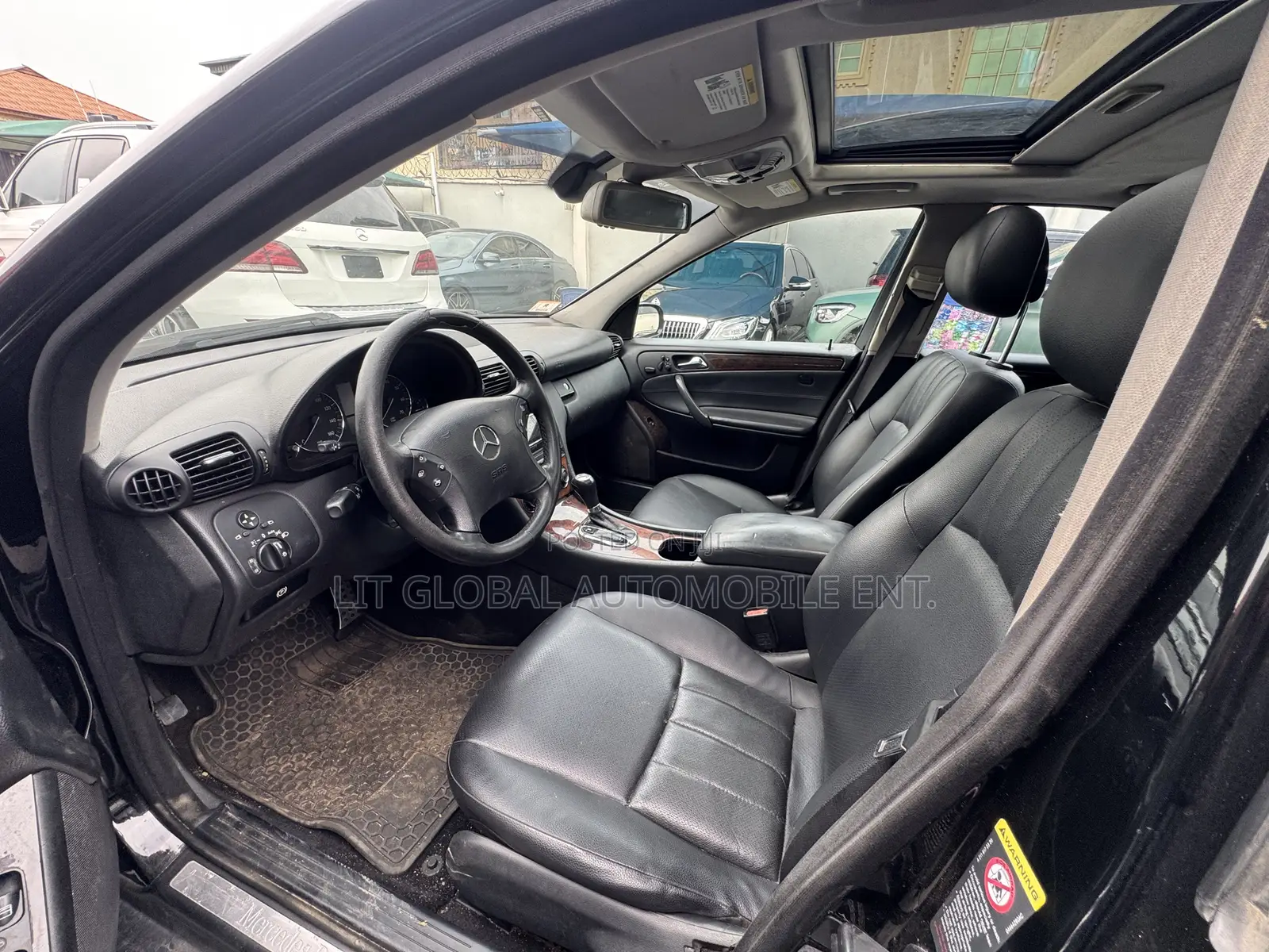 Mercedes-Benz C280 2007 Black