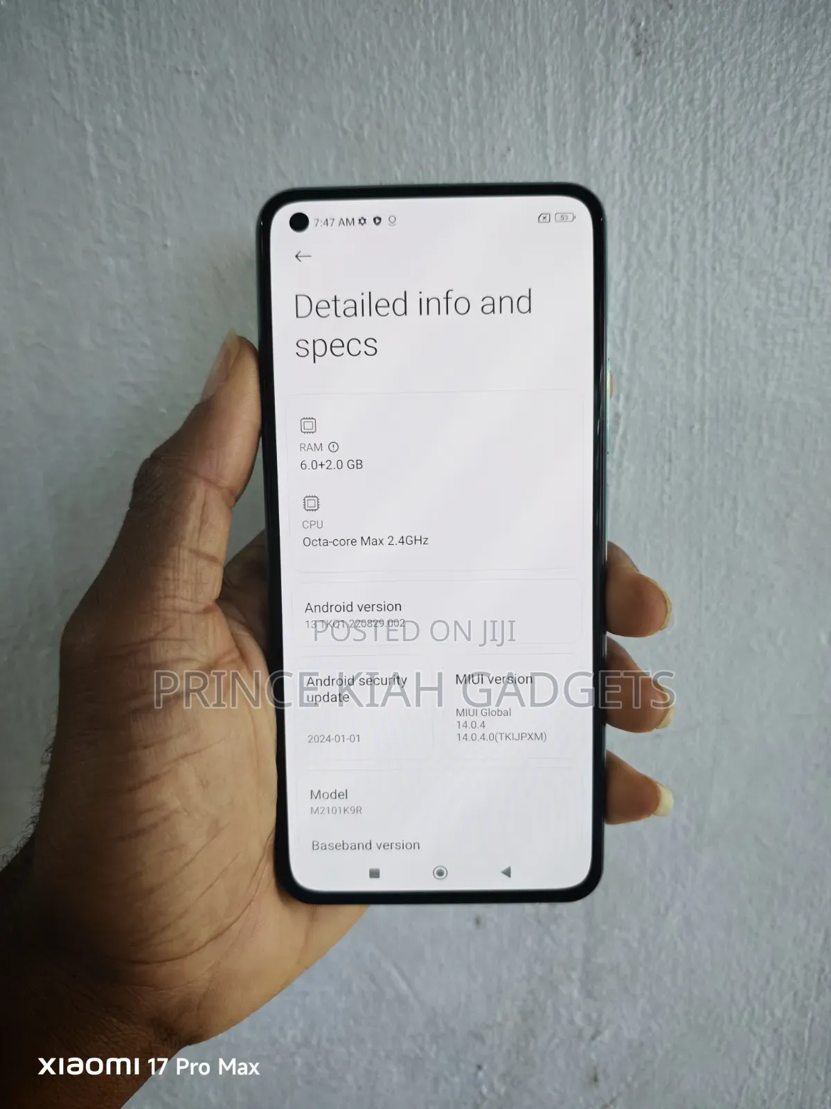 Xiaomi 11 Lite 5G NE 128 GB Green