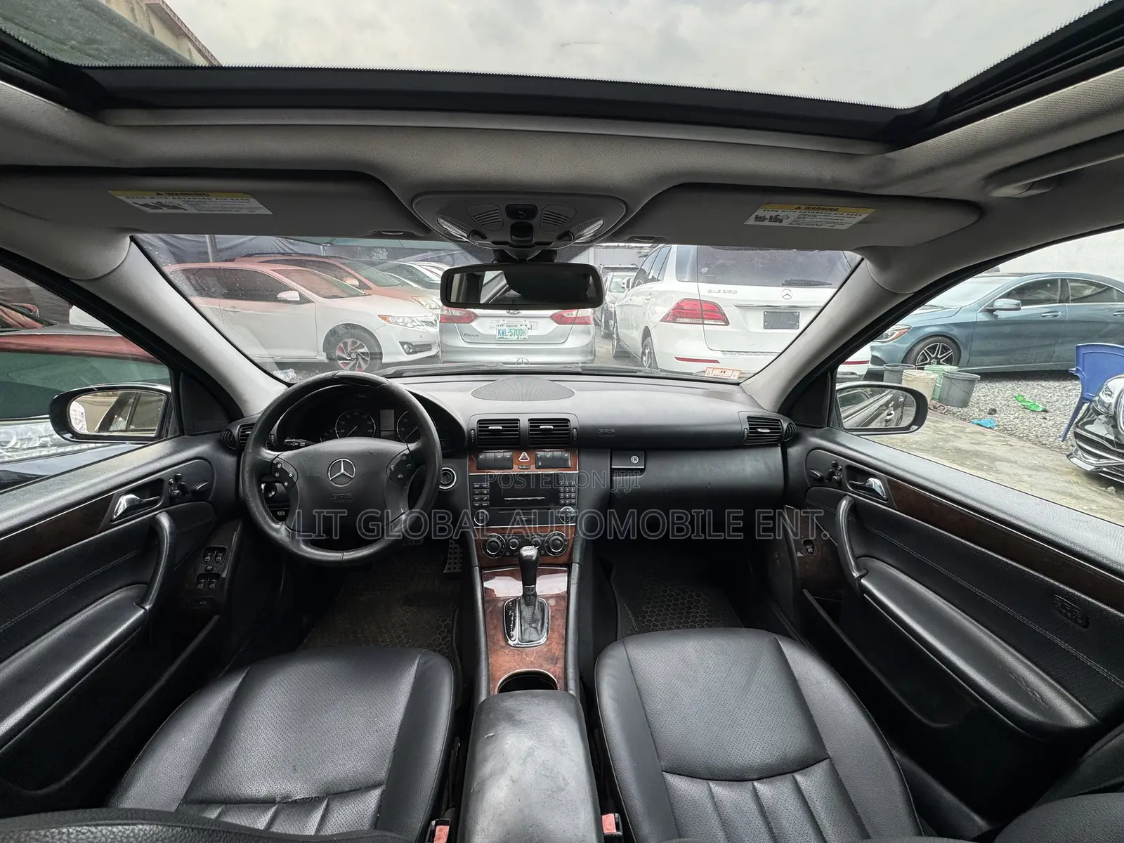 Mercedes-Benz C280 2007 Black