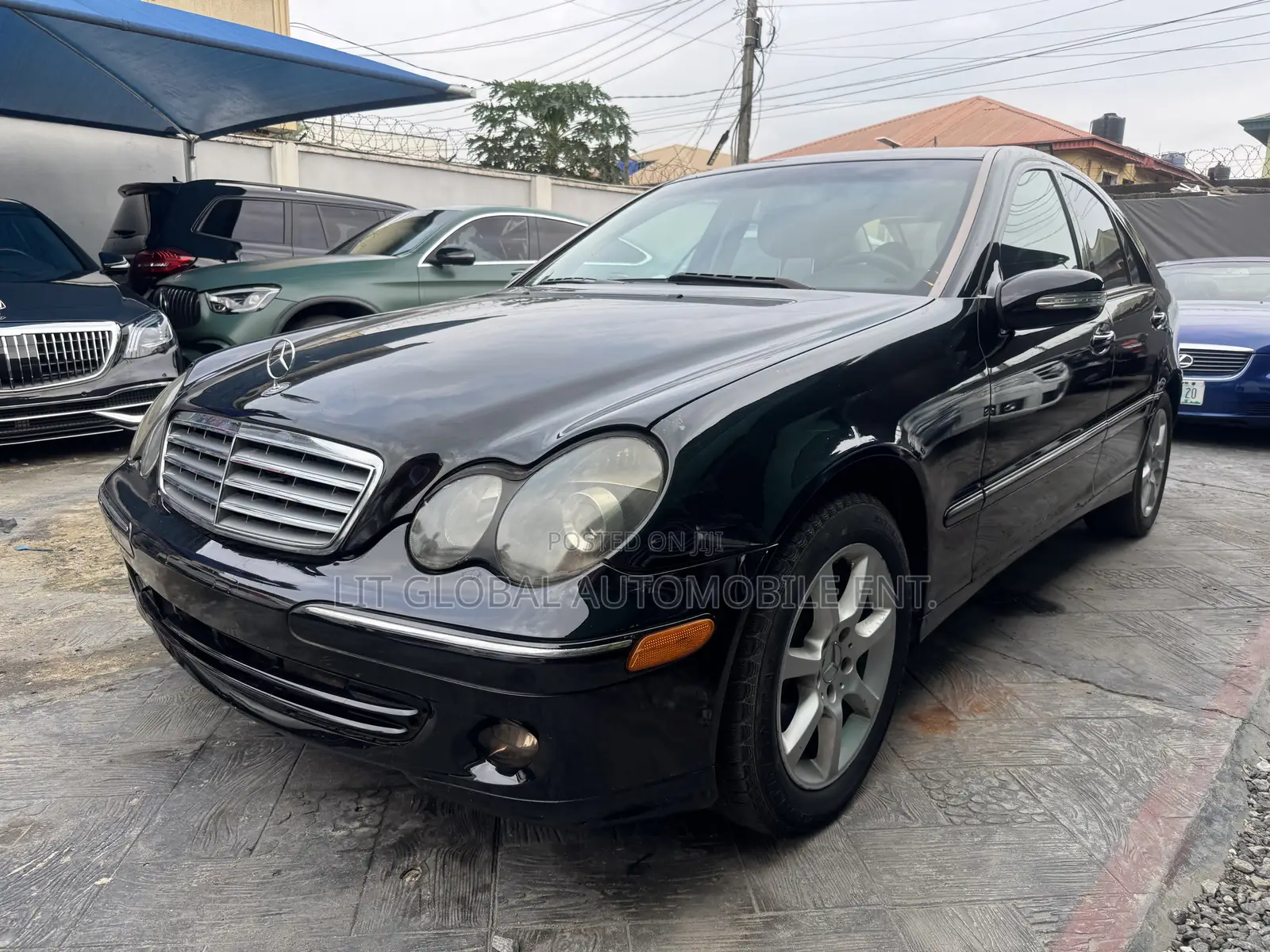 Mercedes-Benz C280 2007 Black