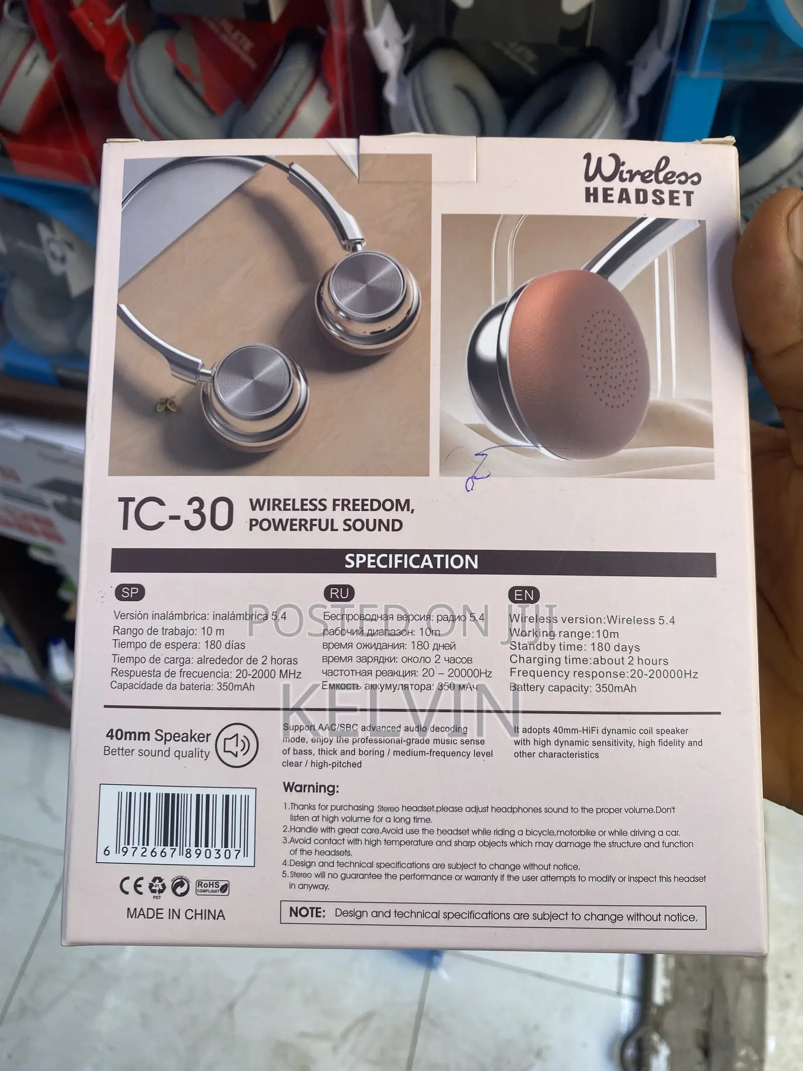 TC-30 Headset