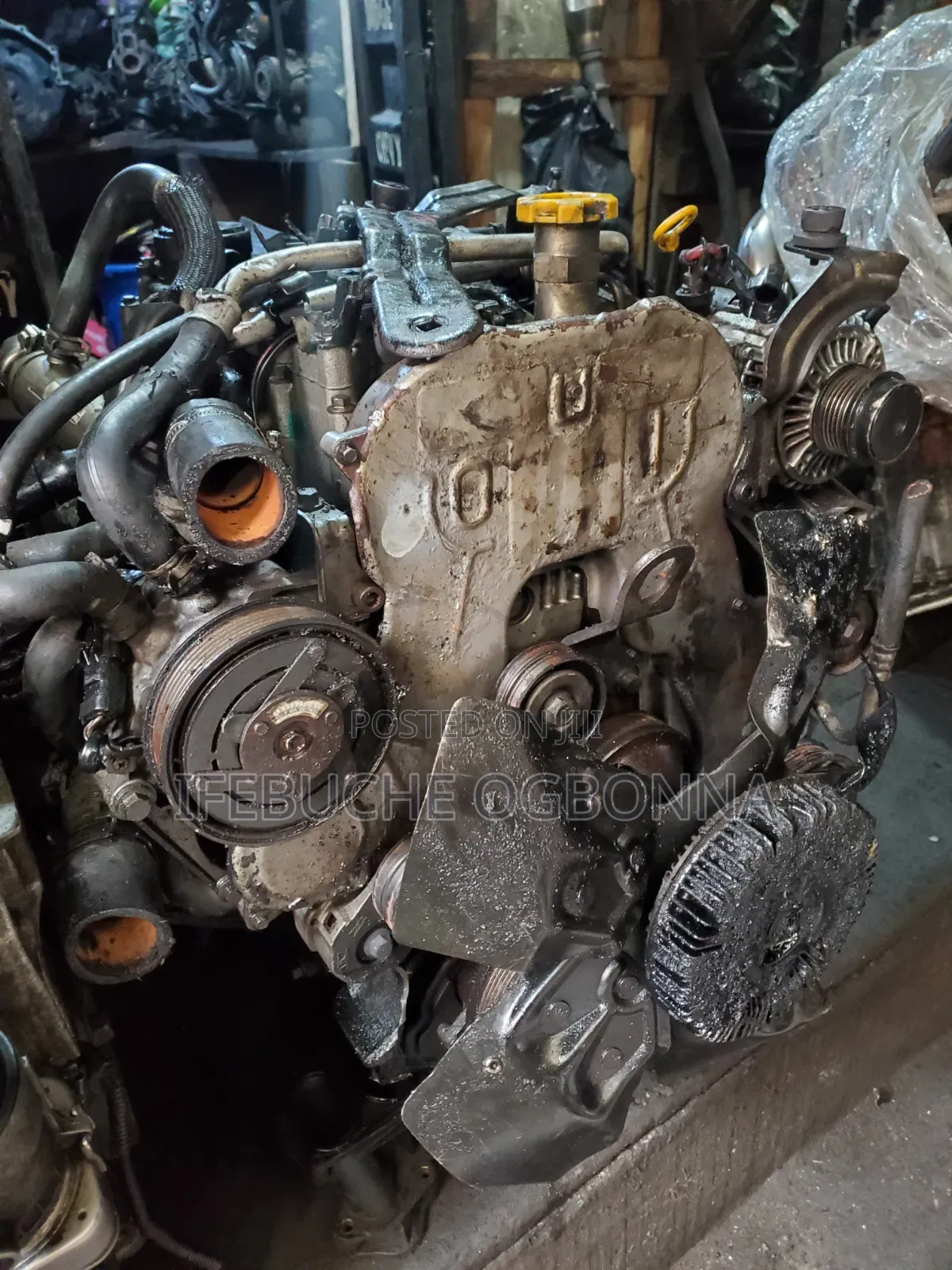 Liberty Jeep Complete Engine Diesel 2.8 2005
