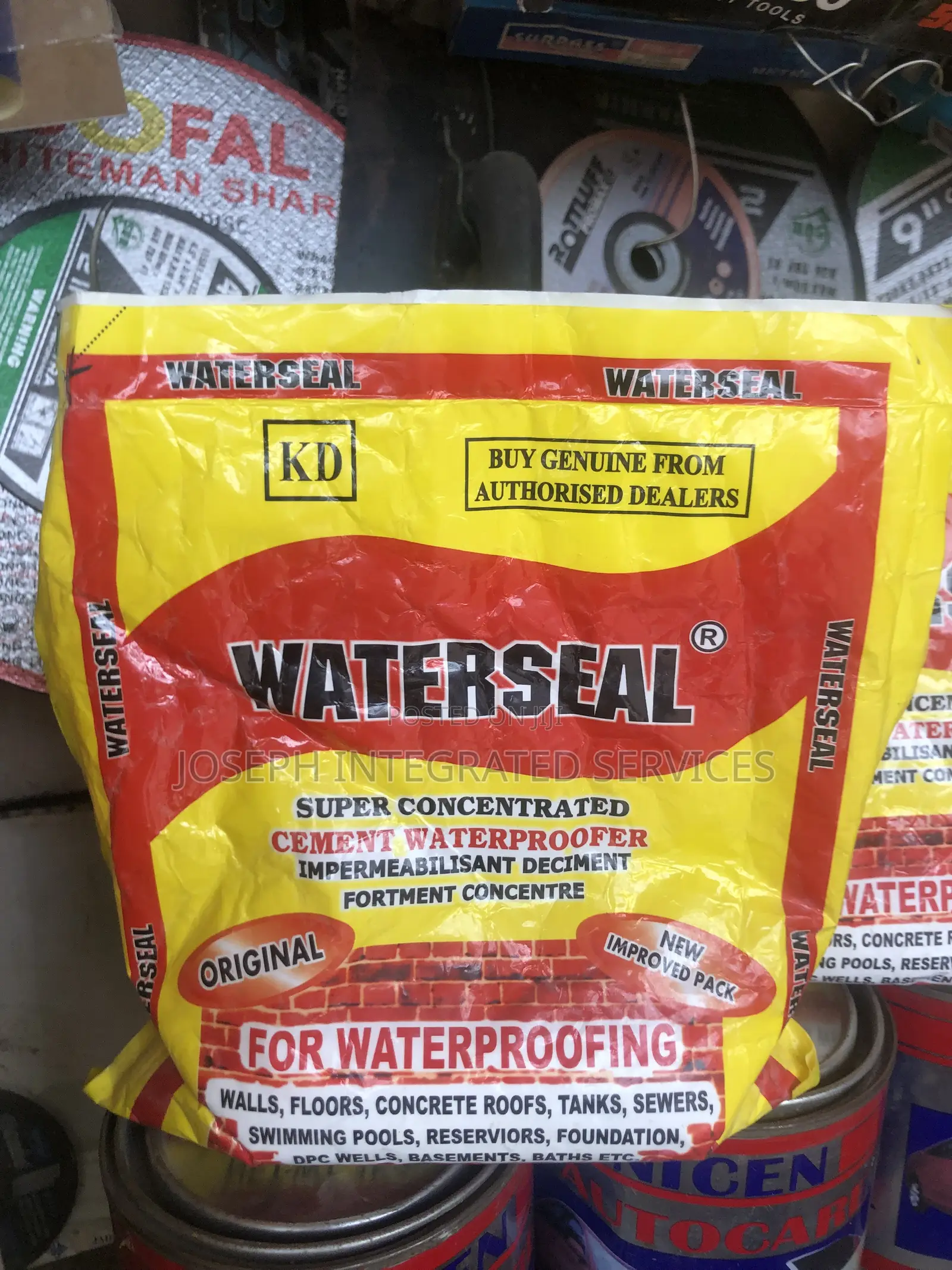 Waterseal Super Concentrated Cement