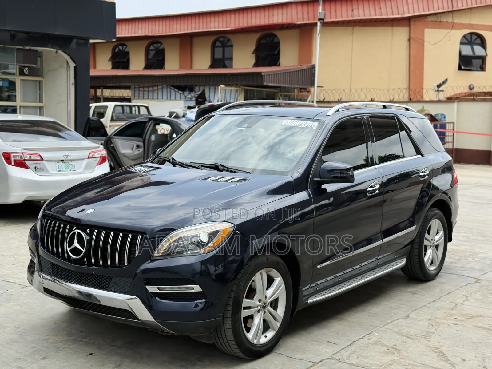 Mercedes-Benz M Class 2014 Blue