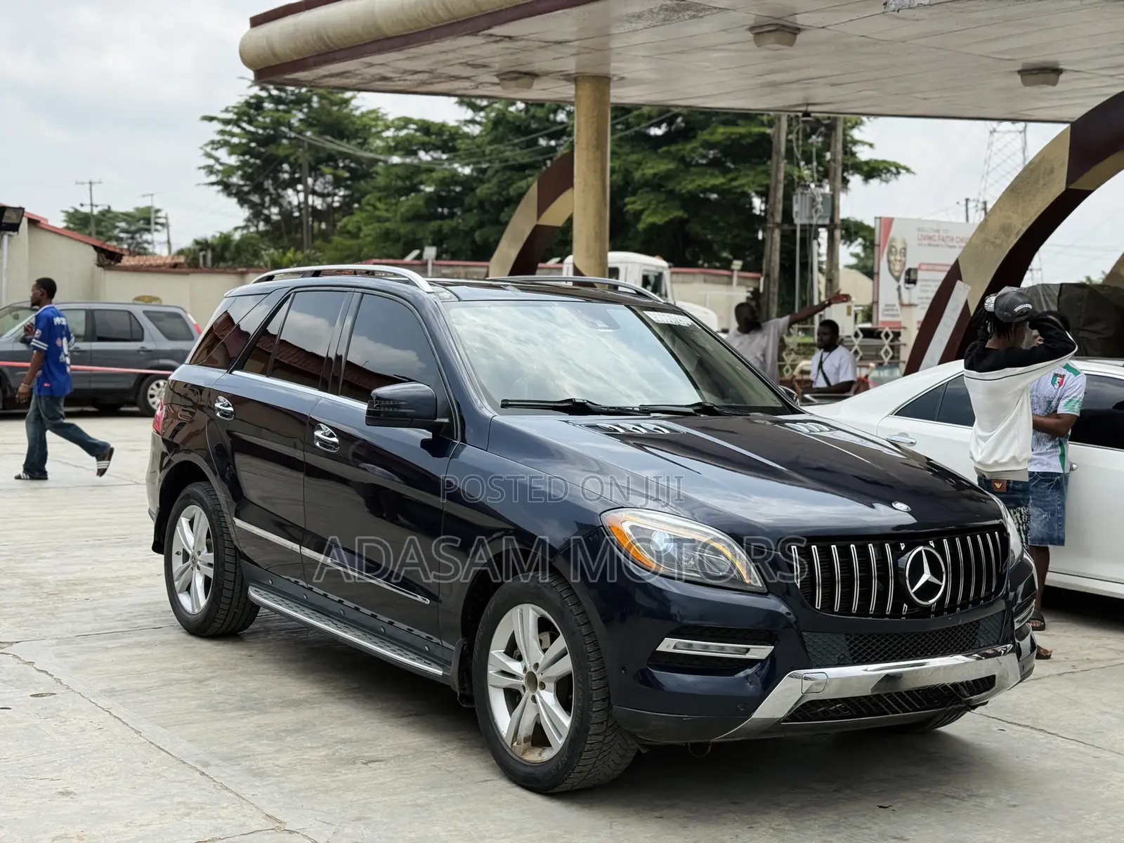 Mercedes-Benz M Class 2014 Blue