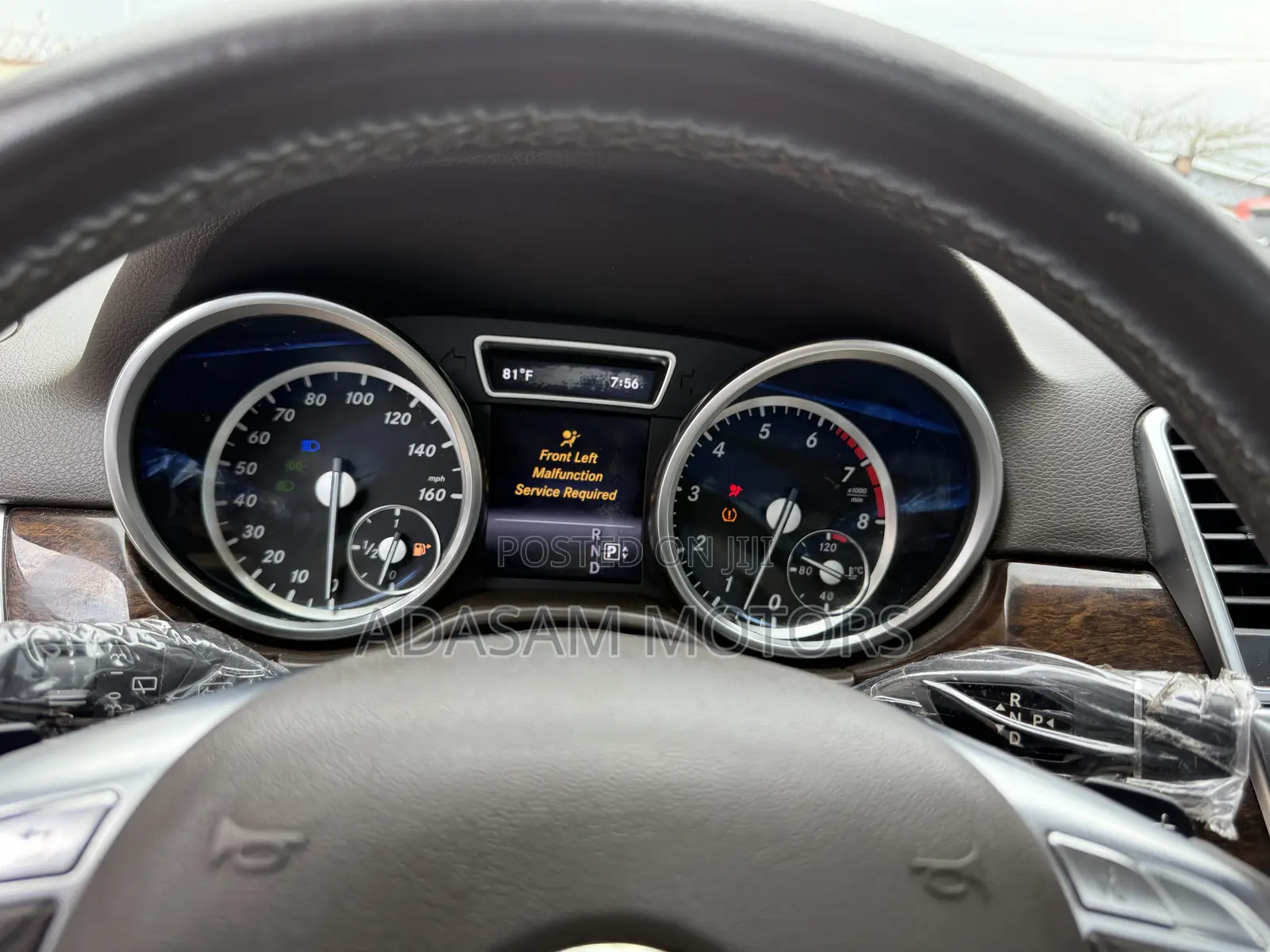 Mercedes-Benz M Class 2014 Blue