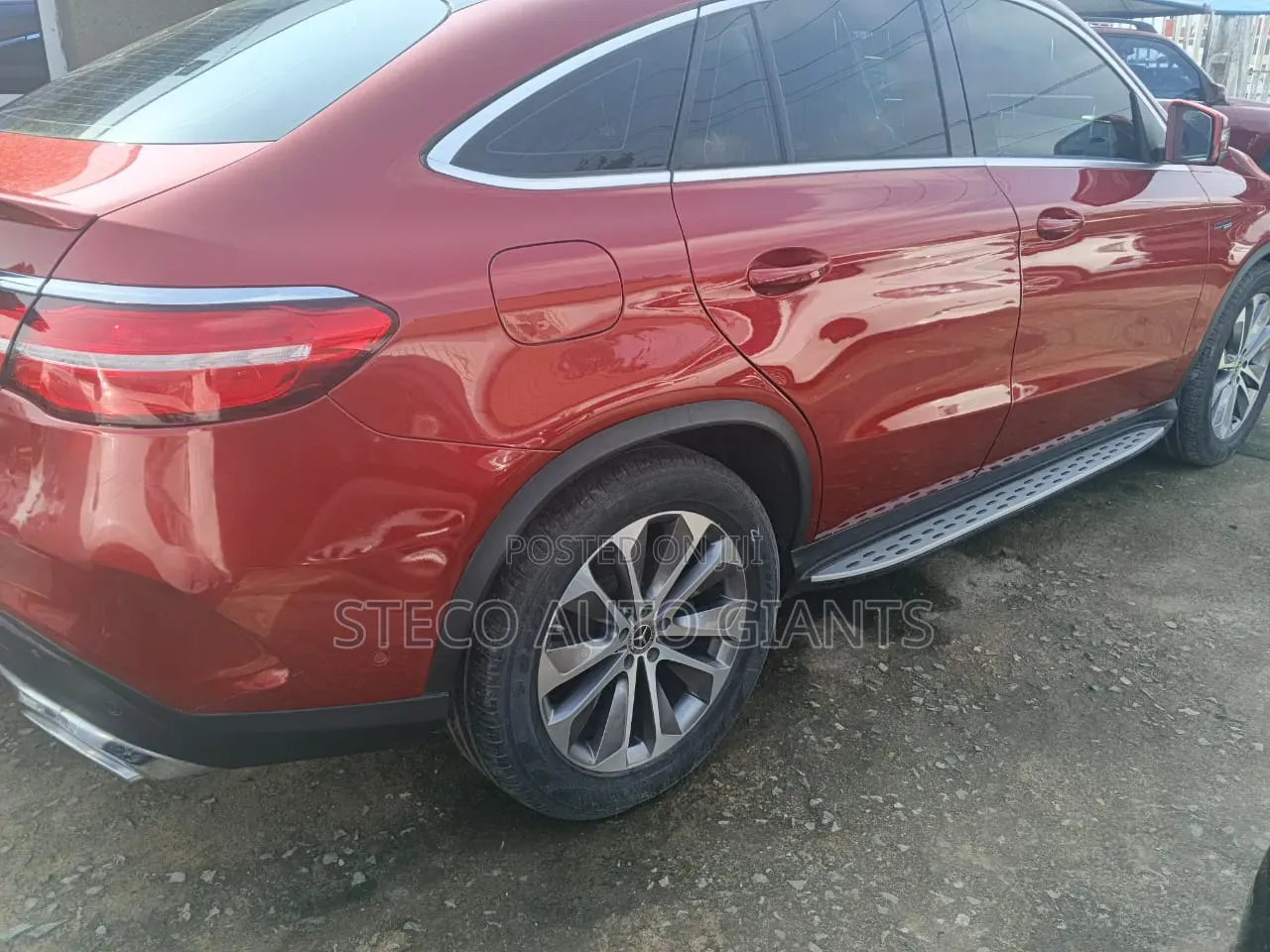 Mercedes-Benz GLE-Class 2017 Red