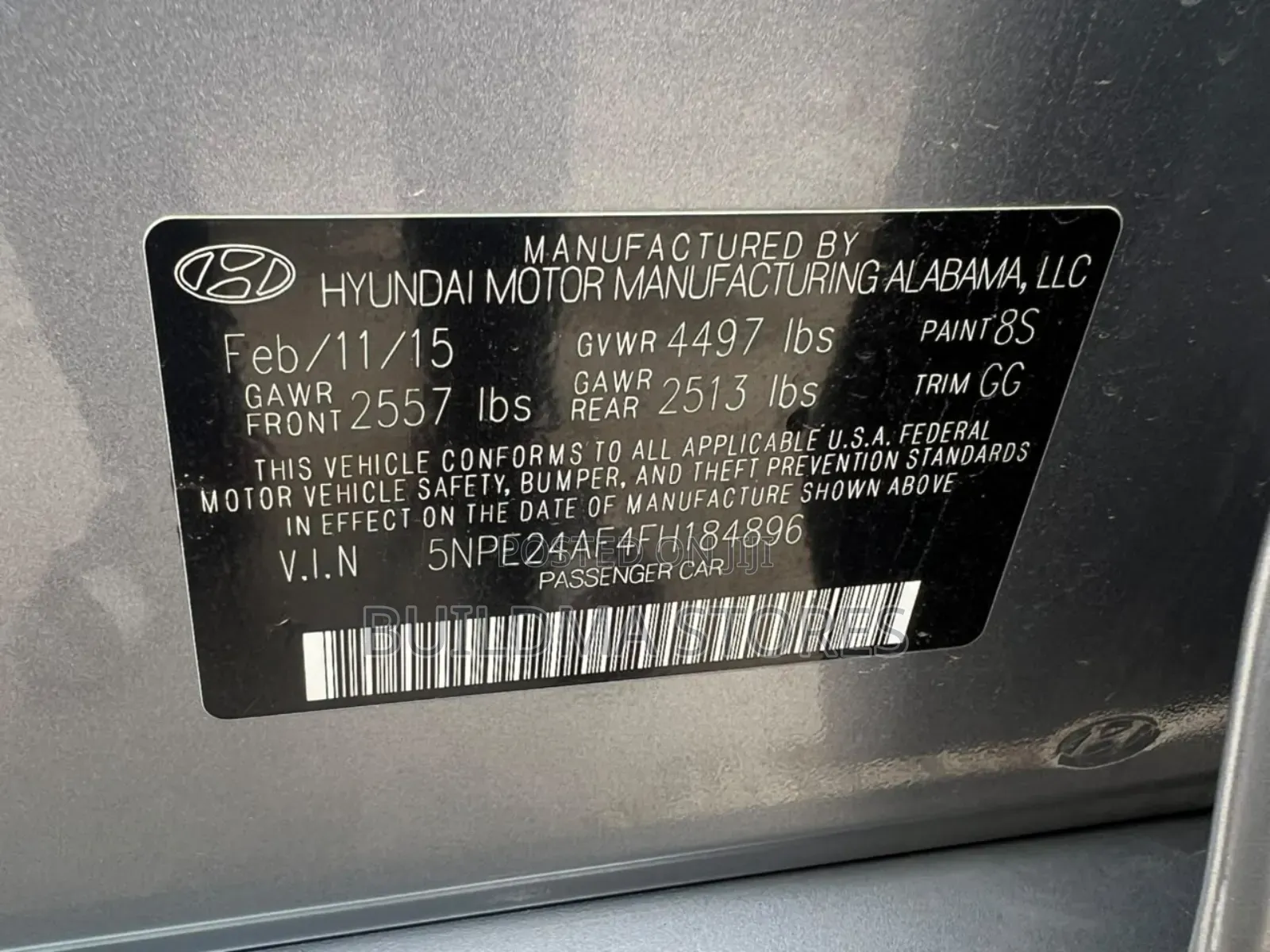 Hyundai Sonata Eco 4dr Sedan (1.6L 4cyl Turbo 7AM) 2015 Silver