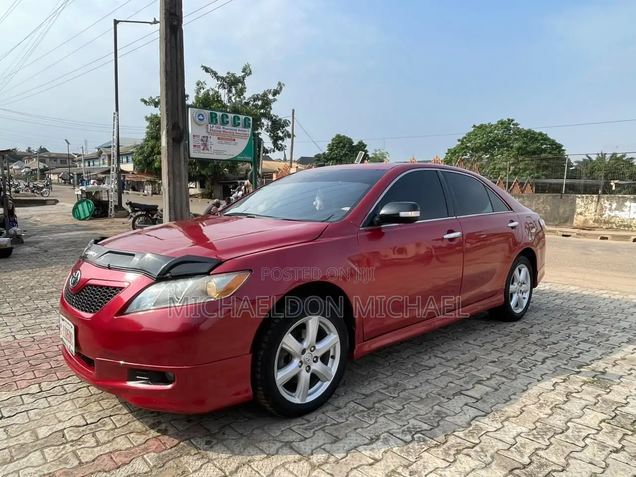 Toyota Camry 2.4 SE 2008 Red