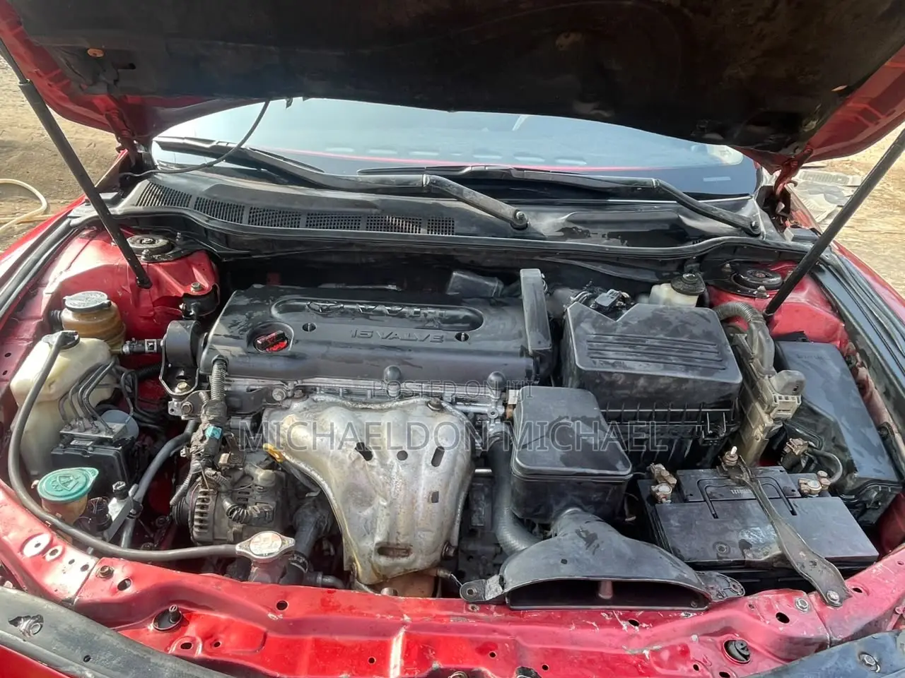 Toyota Camry 2.4 SE 2008 Red