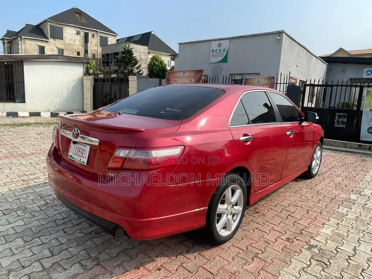 Toyota Camry 2.4 SE 2008 Red