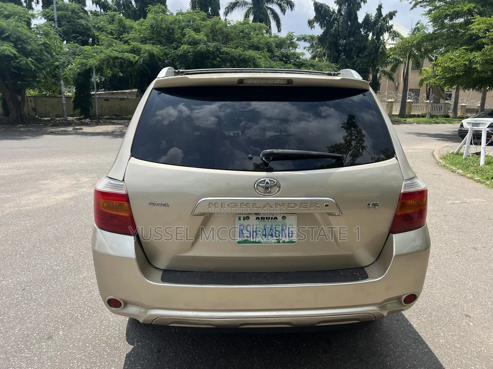 Toyota Highlander Limited 4x4 2008 Gold