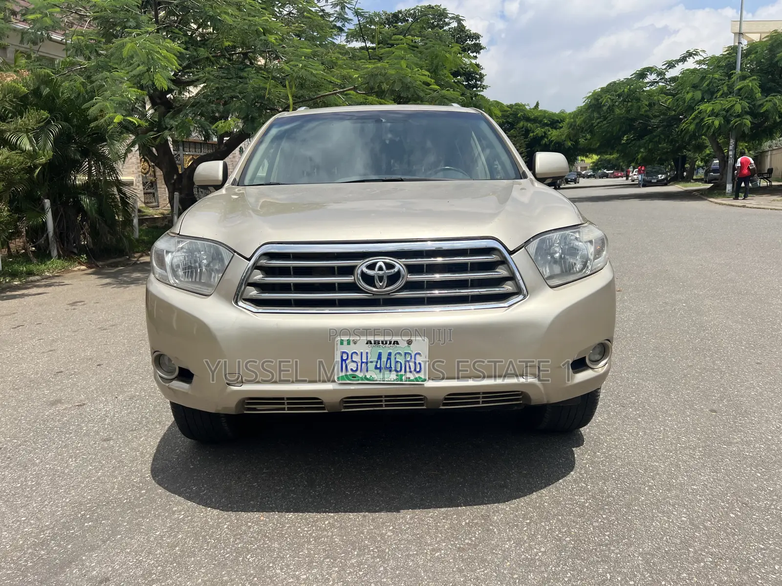 Toyota Highlander Limited 4x4 2008 Gold