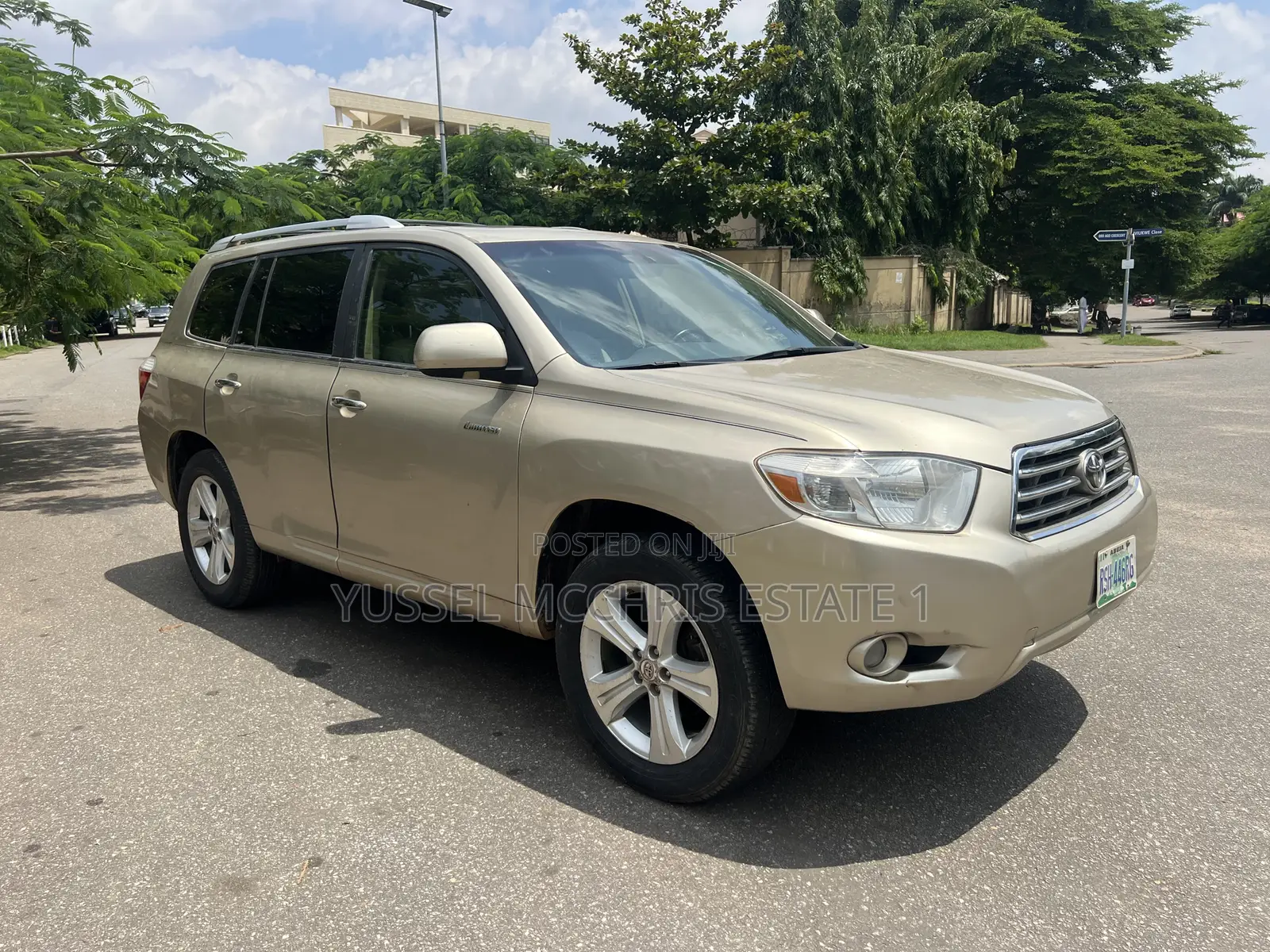 Toyota Highlander Limited 4x4 2008 Gold