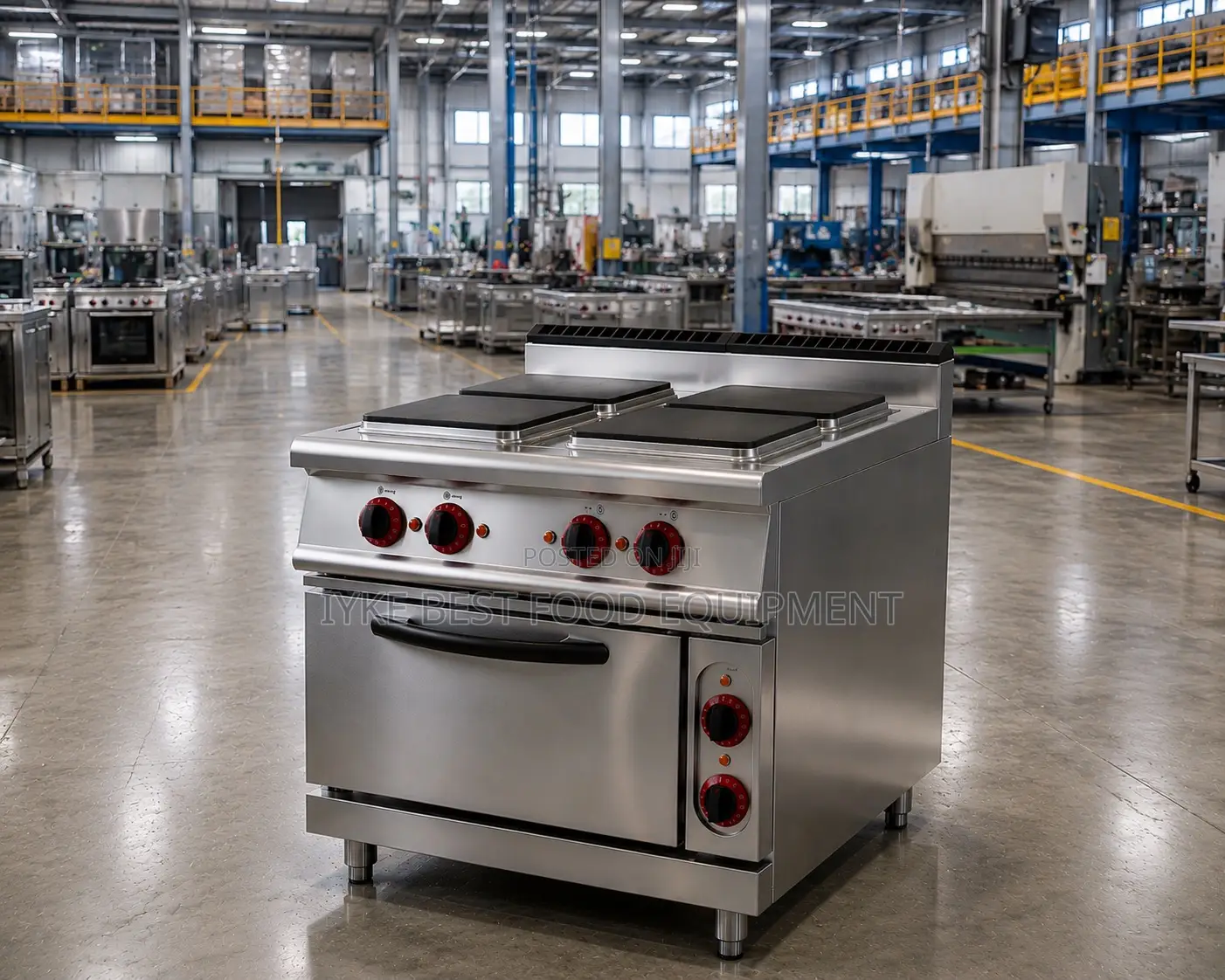 4 Plates Electric Cooker With Oven