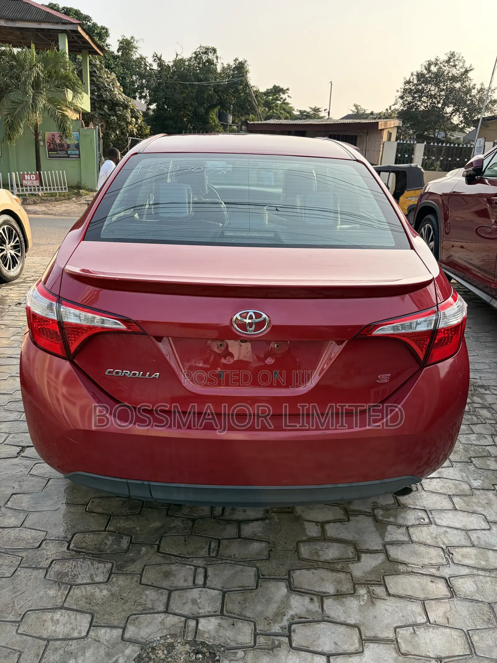 Toyota Corolla S 4dr Sedan (1.8L 4cyl CVT) 2015 Red