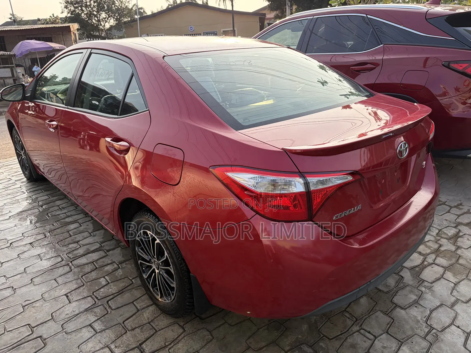 Toyota Corolla S 4dr Sedan (1.8L 4cyl CVT) 2015 Red