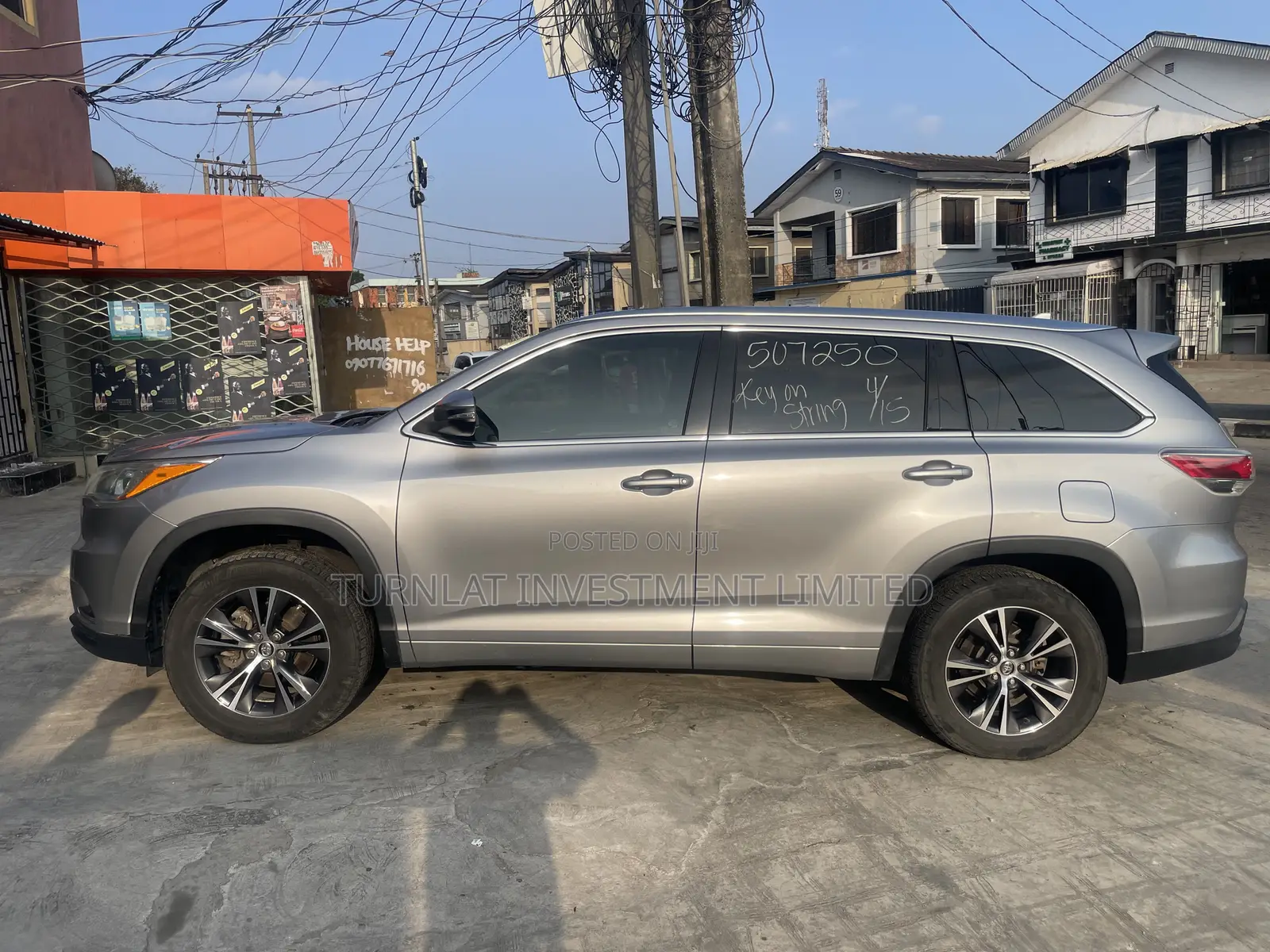 Toyota Highlander XLE 4dr SUV (3.5L 6cyl 6A) 2015 Silver