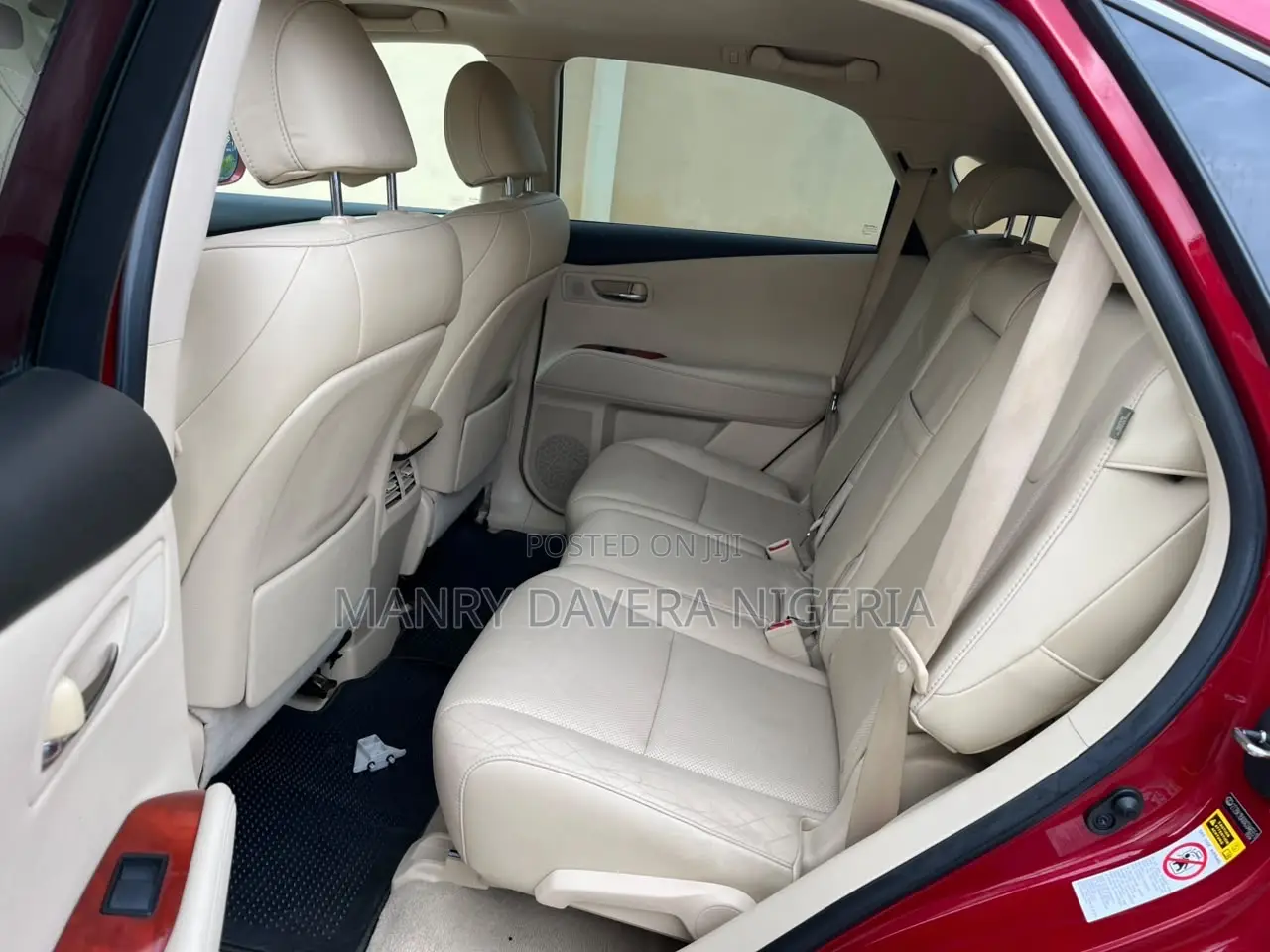 Lexus RX 2010 Red