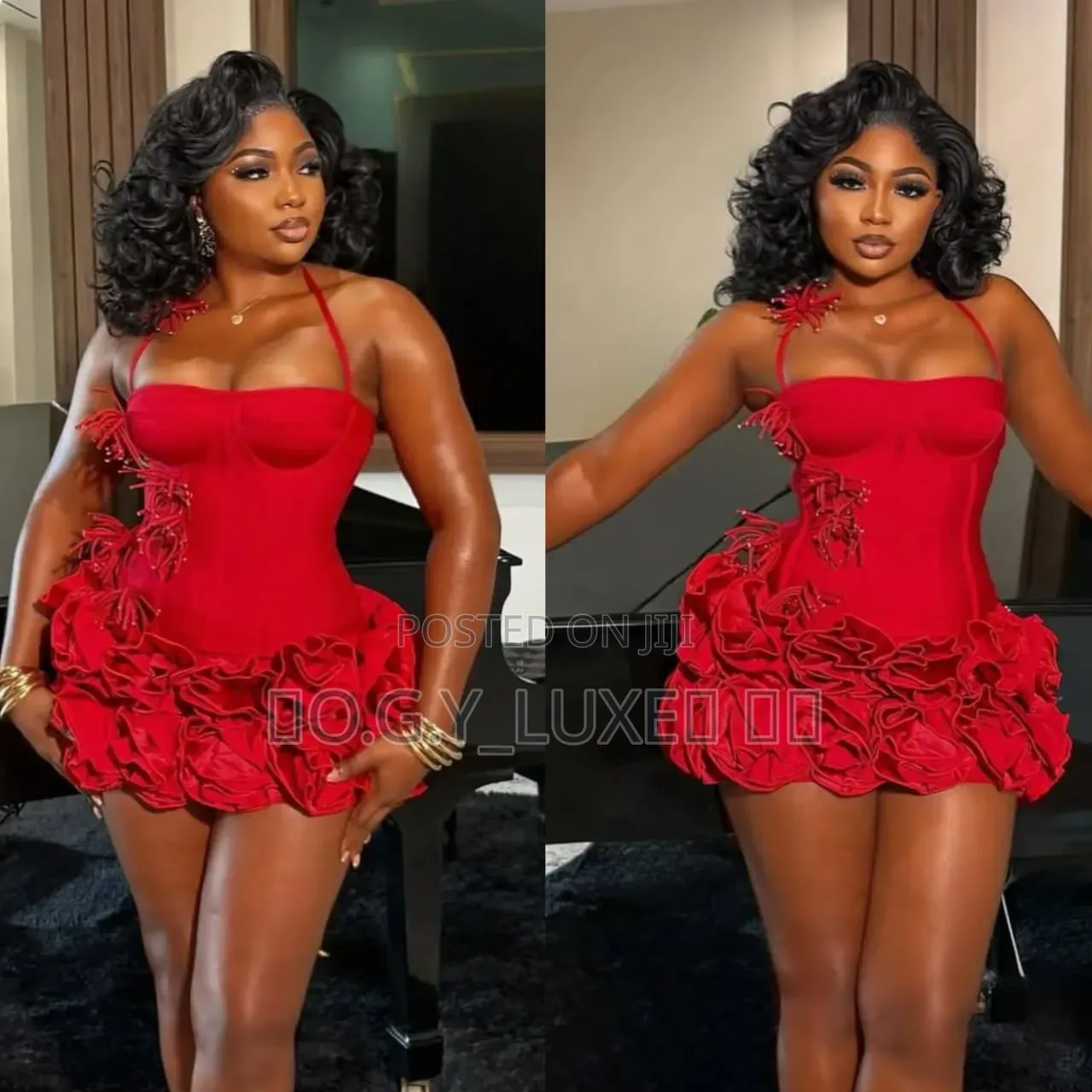 Elegant Floral Mini Dress, Premium Quality,Stylish Casual Party Wear
