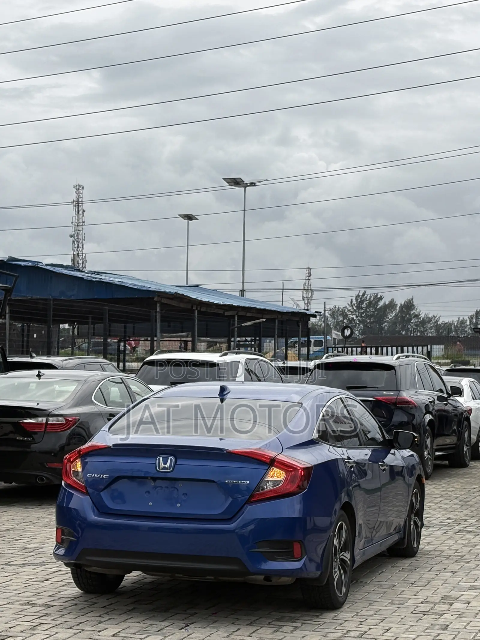 Honda Civic Touring Sedan 2019 Brown