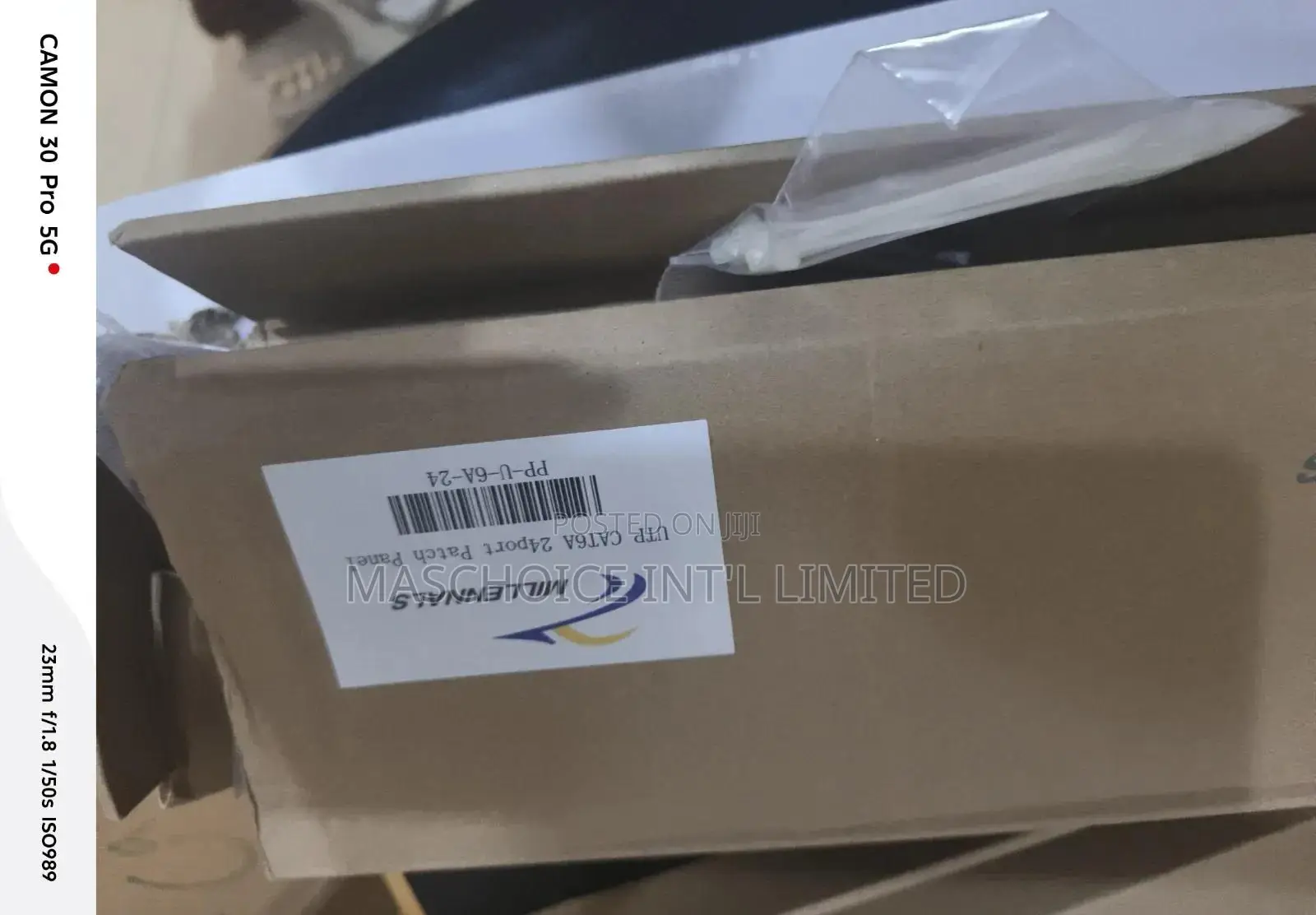 Millennials UTP CAT6A 24-Port Patch Panel