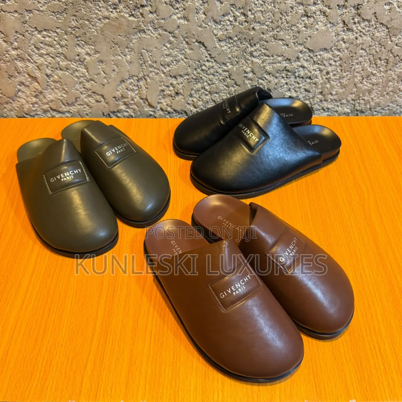 Original Givenchy Leather Mules