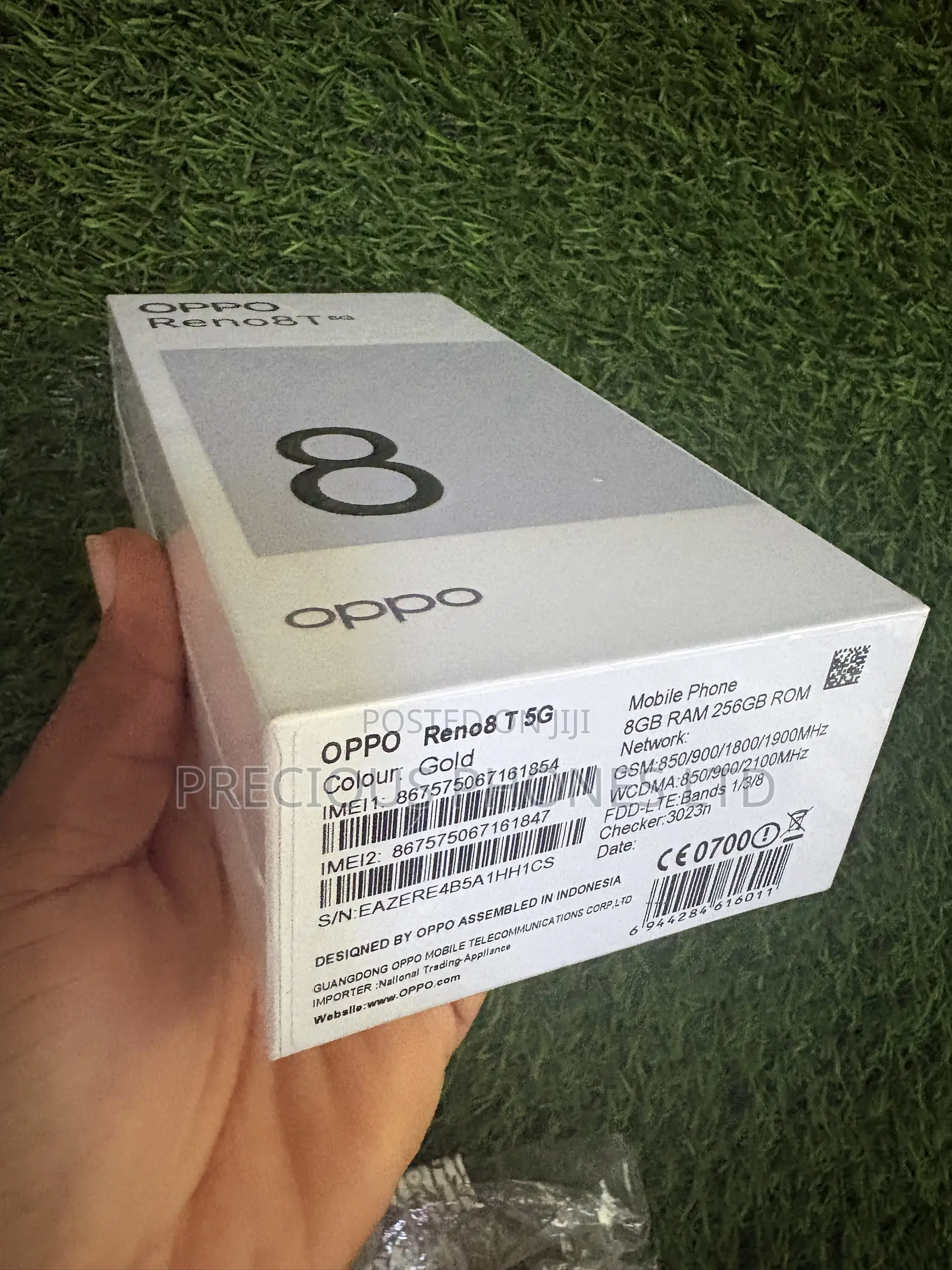 New Oppo Reno 8T 256 GB Gold