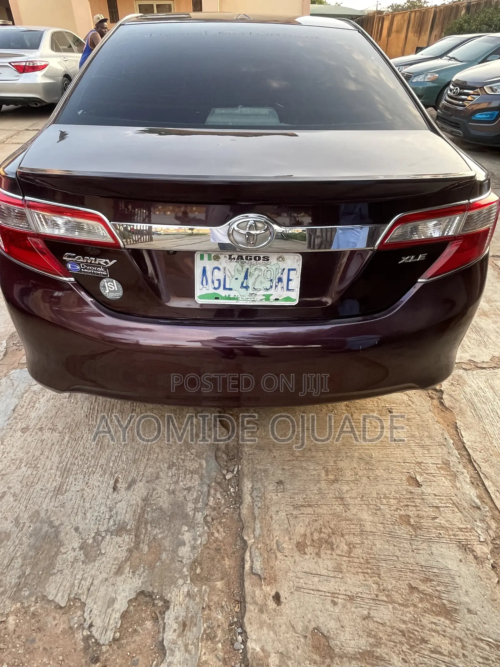 Toyota Camry 2013 Maroon