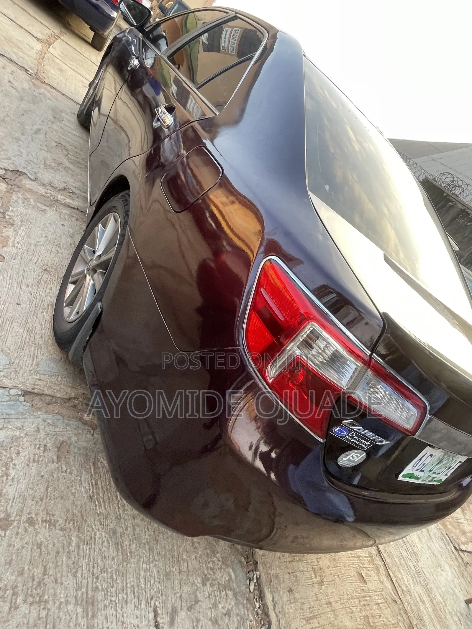 Toyota Camry 2013 Maroon