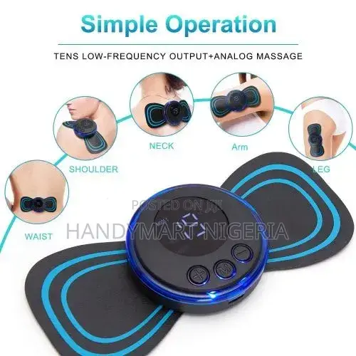 Portable Mini TENS/EMS Electronic Pulse Massager