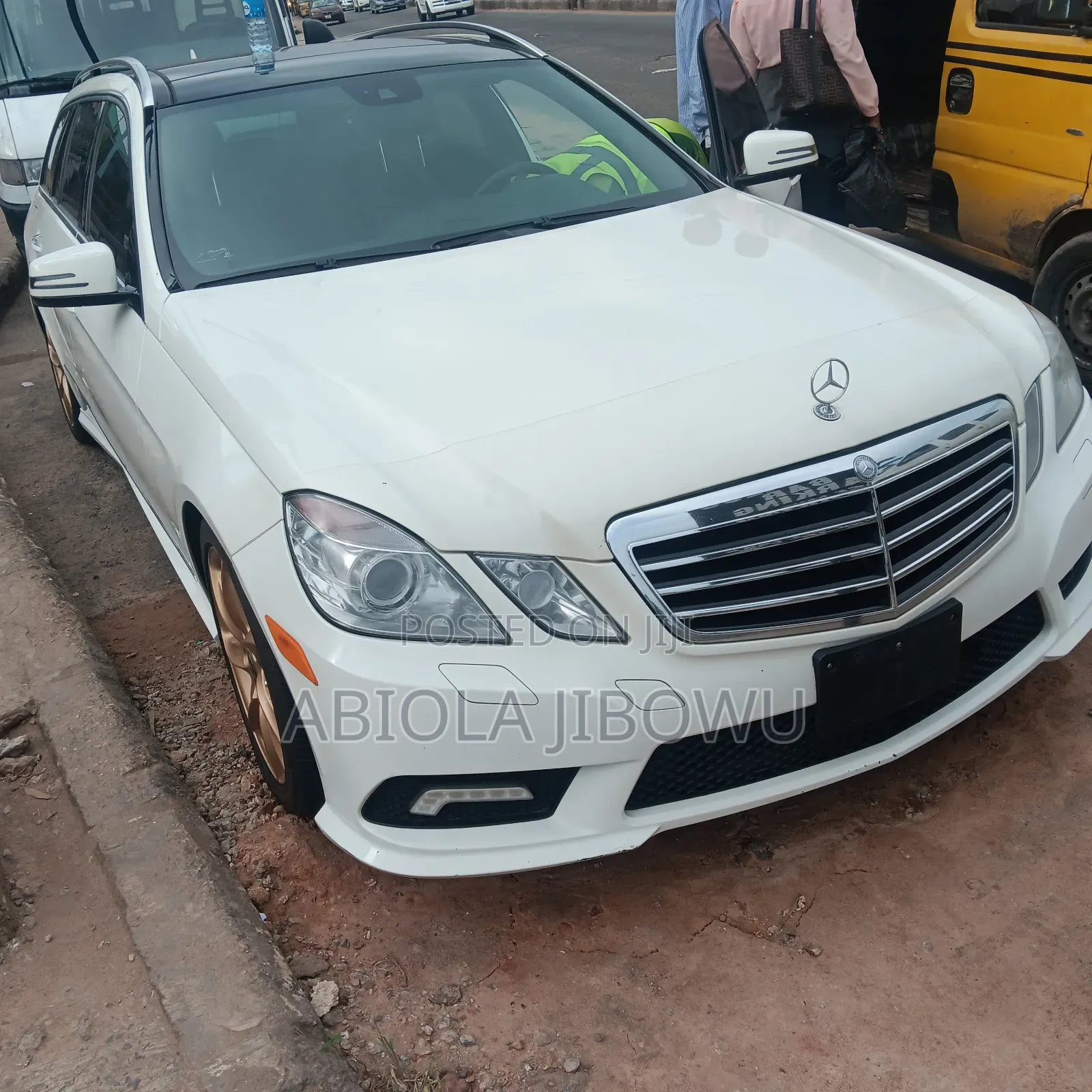 Mercedes-Benz E350 Base 4Matic Wagon AWD (3.5L 6cyl 7A) 2012 White