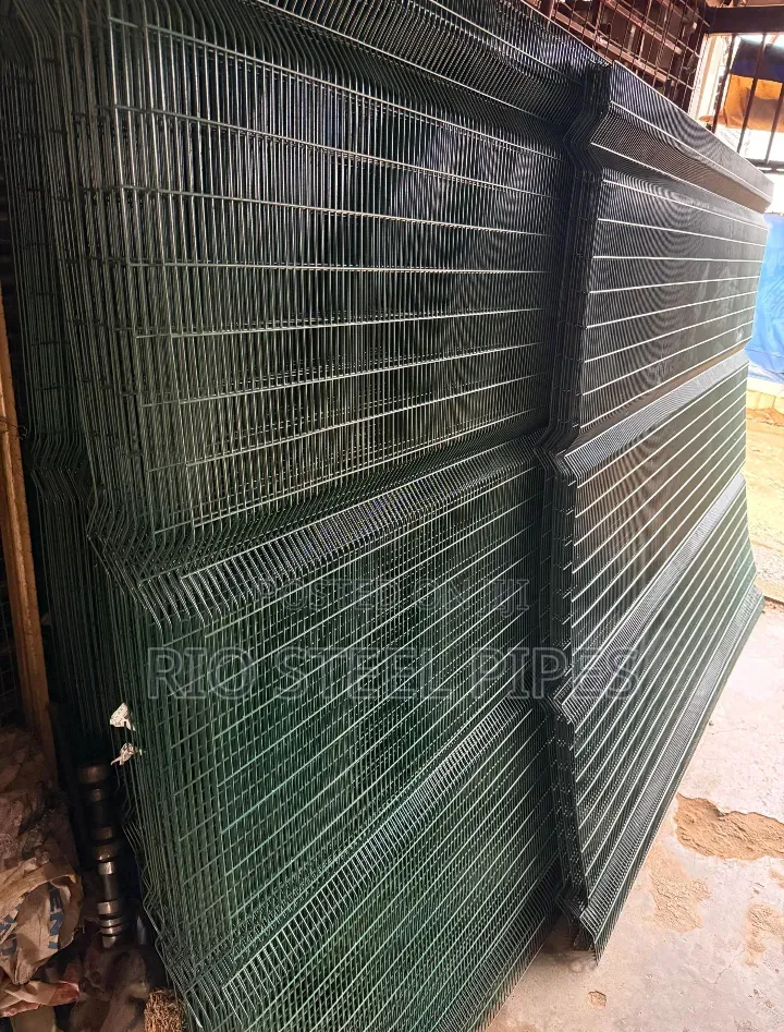 Fencing Wire and the Piller Pipes as the Stands