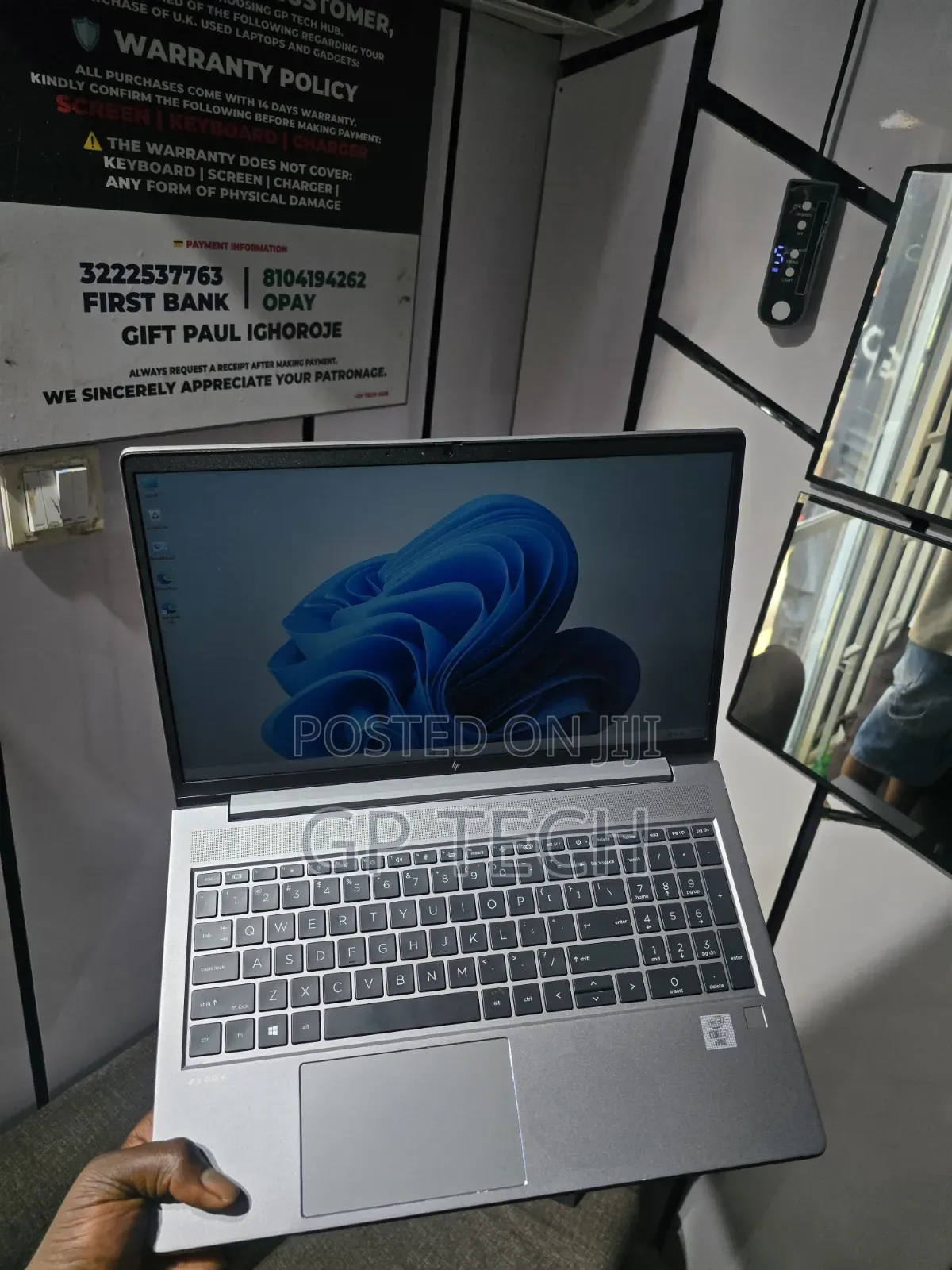 Laptop HP ZBook Power G7 16GB Intel Core i7 SSD 256GB