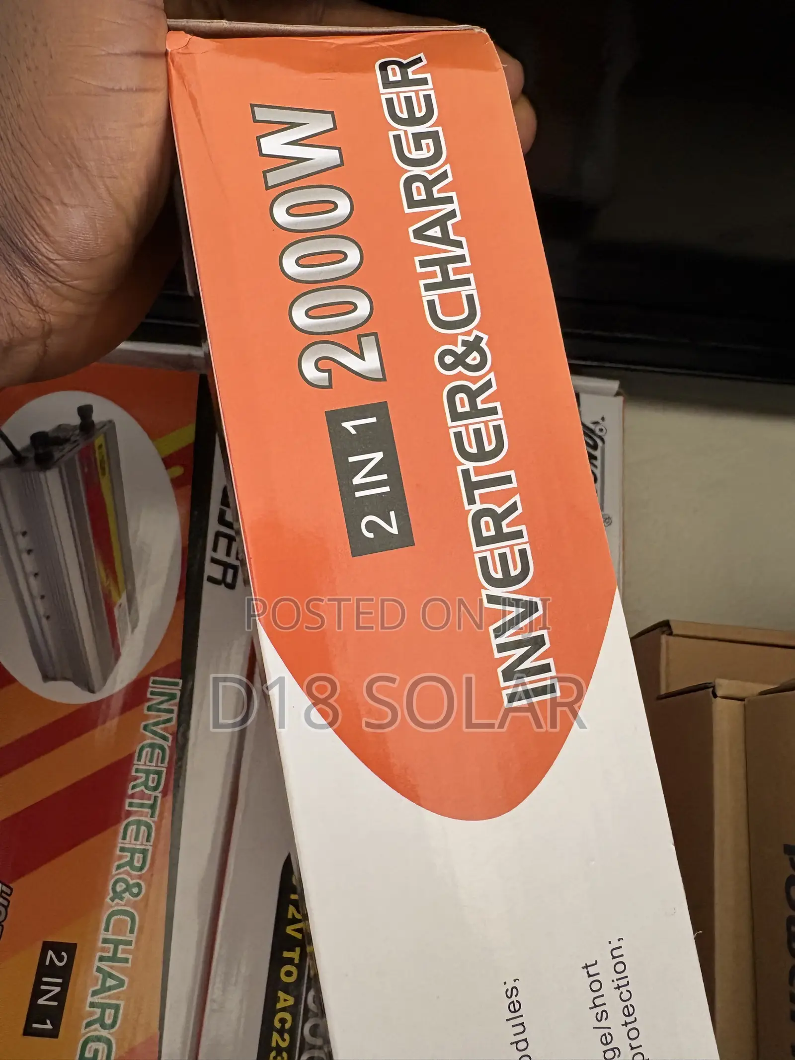 2000w Solar Sachet Inverter 12v With Charger