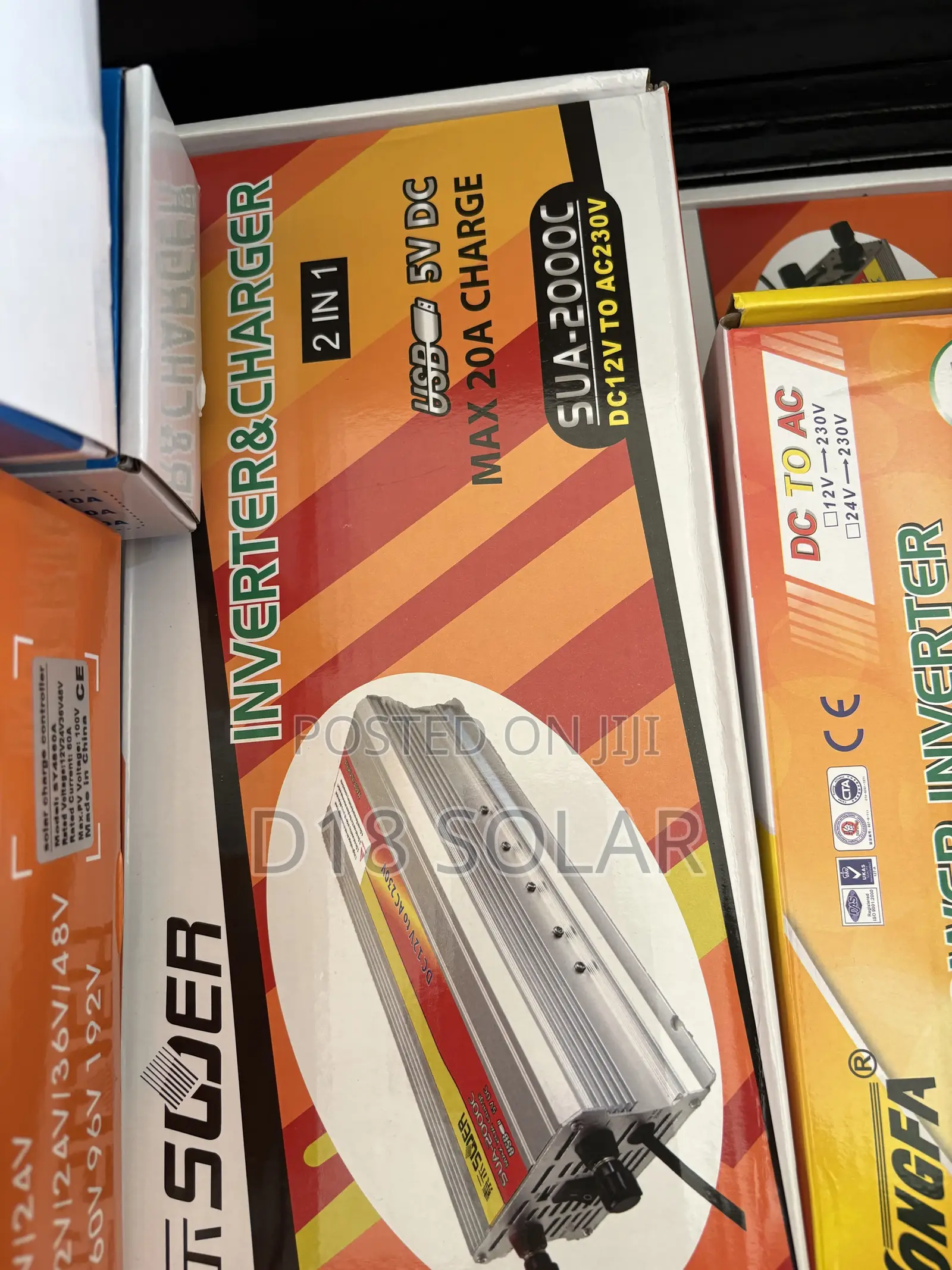 2000w Solar Sachet Inverter 12v With Charger